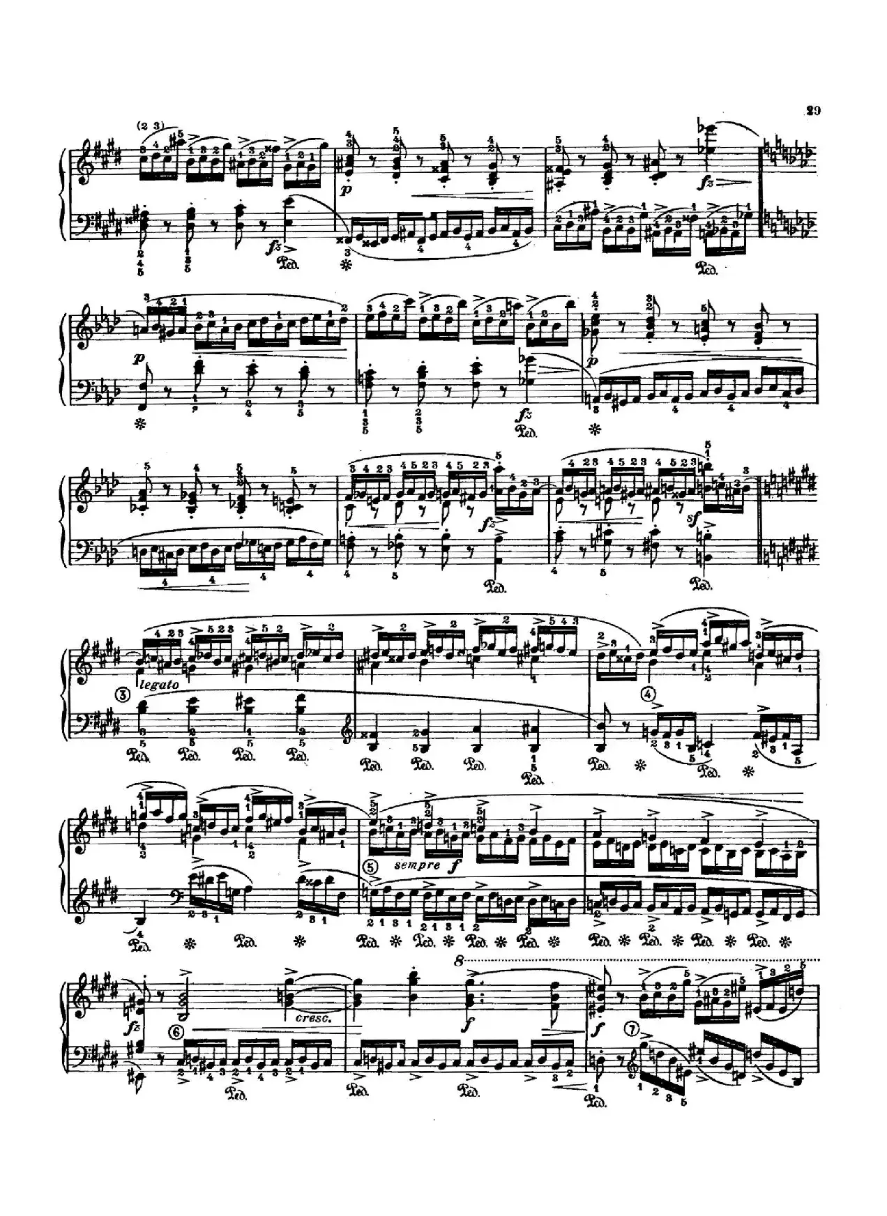 12 Etudes Op.10 柯尔托教学版（12首练习曲·4）