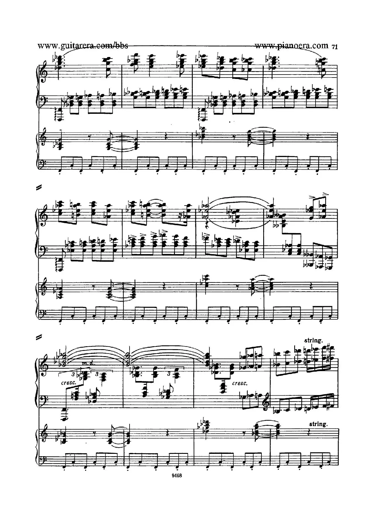 Piano Concerto in D-flat Major Op.37（降D大调钢琴协奏曲·Ⅲ·双钢琴）