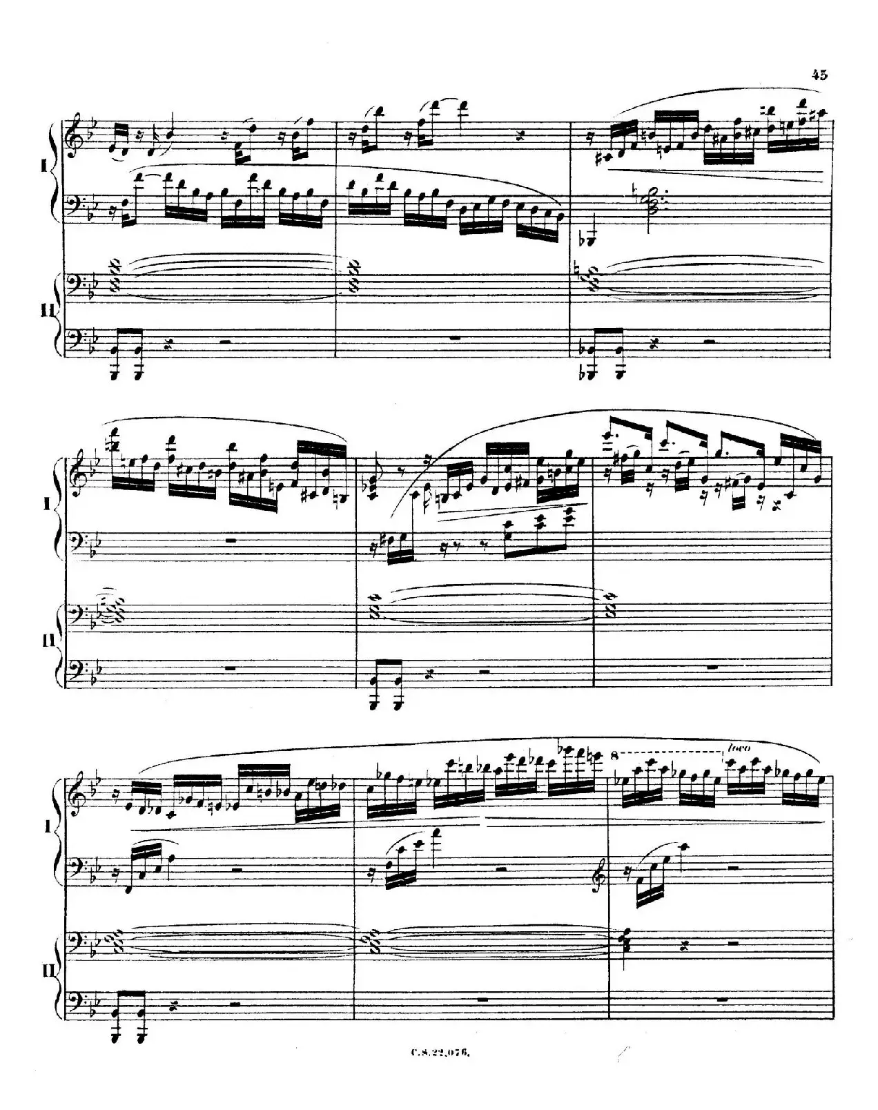 Piano Concerto No.2 in F Major Op.35（F大调第二钢琴协奏曲·Ⅱ·双钢琴）