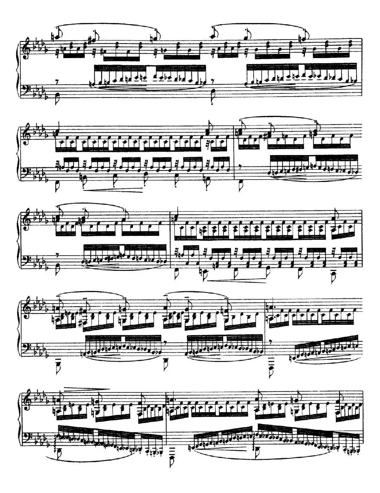 12 Etudes d'execution Transcendante S.139（12首超技练习曲·12）