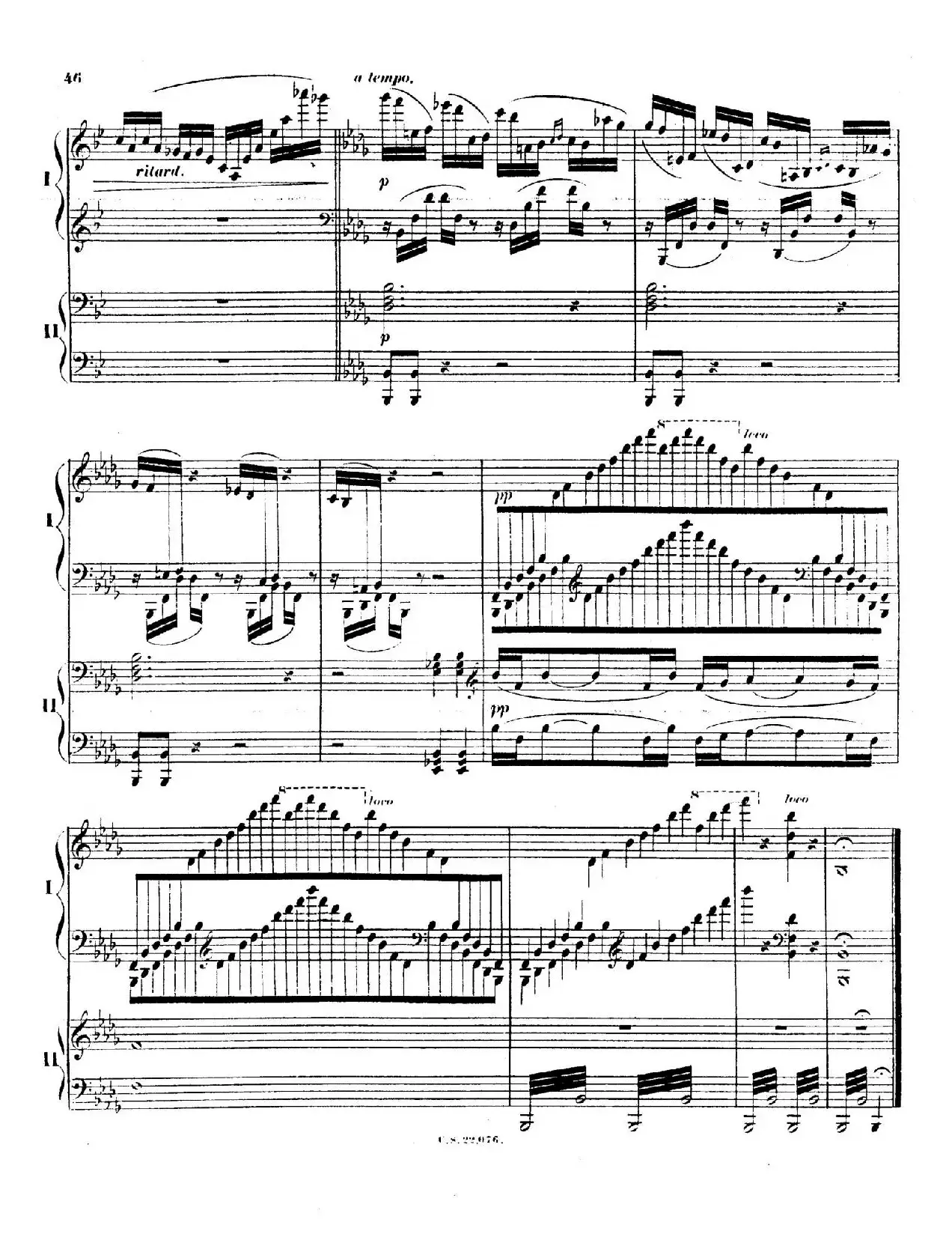 Piano Concerto No.2 in F Major Op.35（F大调第二钢琴协奏曲·Ⅱ·双钢琴）