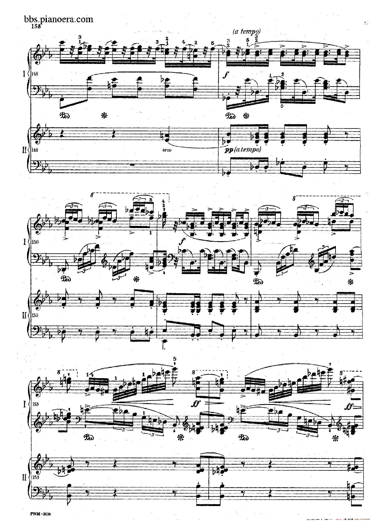 Grande Polonaise Brilliante Preceded by an Andante Spianato Op.22（平静的行板与华丽的波兰舞曲·双钢琴版）