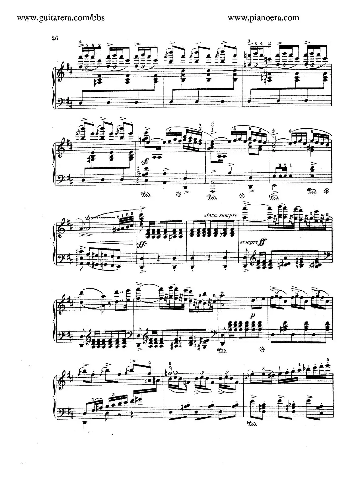 Spanish Dances Op.12（西班牙舞曲·钢琴独奏版）