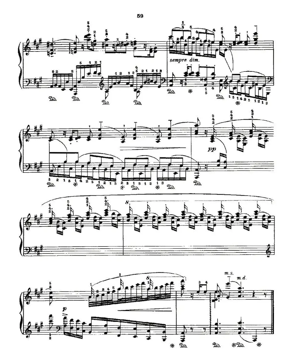 肖邦《练习曲》Fr.Chopin Op.10 No5-4