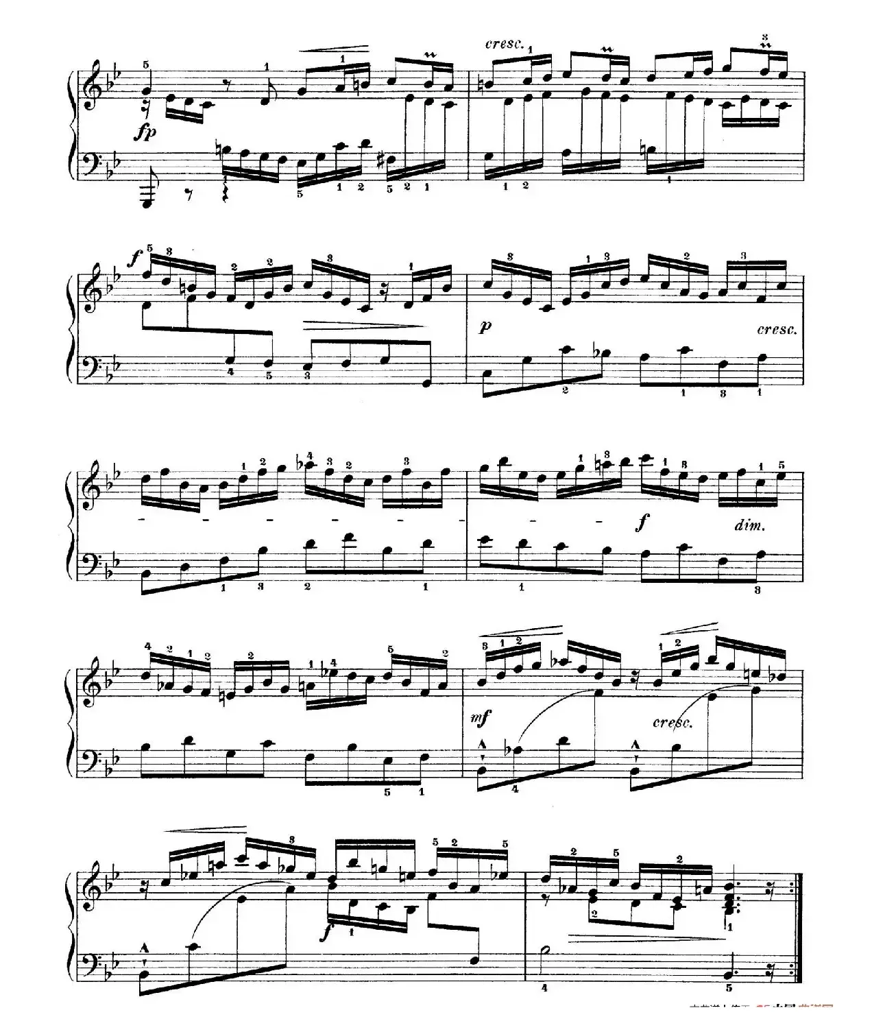 Six Partitas BWV 825-830（6首帕蒂塔·1）