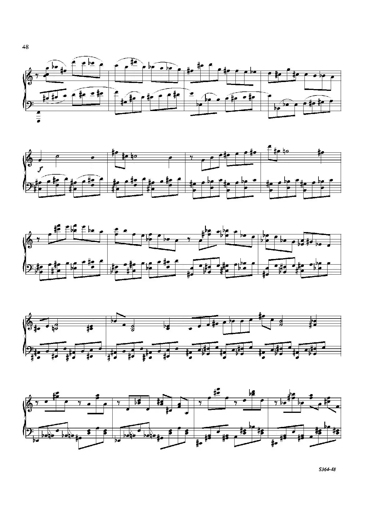 Piano Sonata No.8（第八钢琴奏鸣曲）（3）