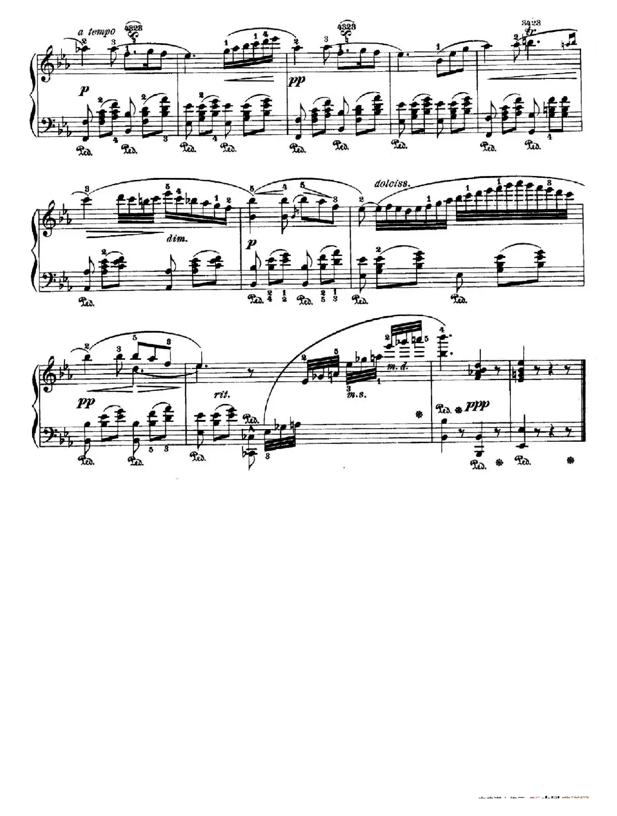 Nocturne No.9 in E-flat Major （降E大调第九号夜曲）