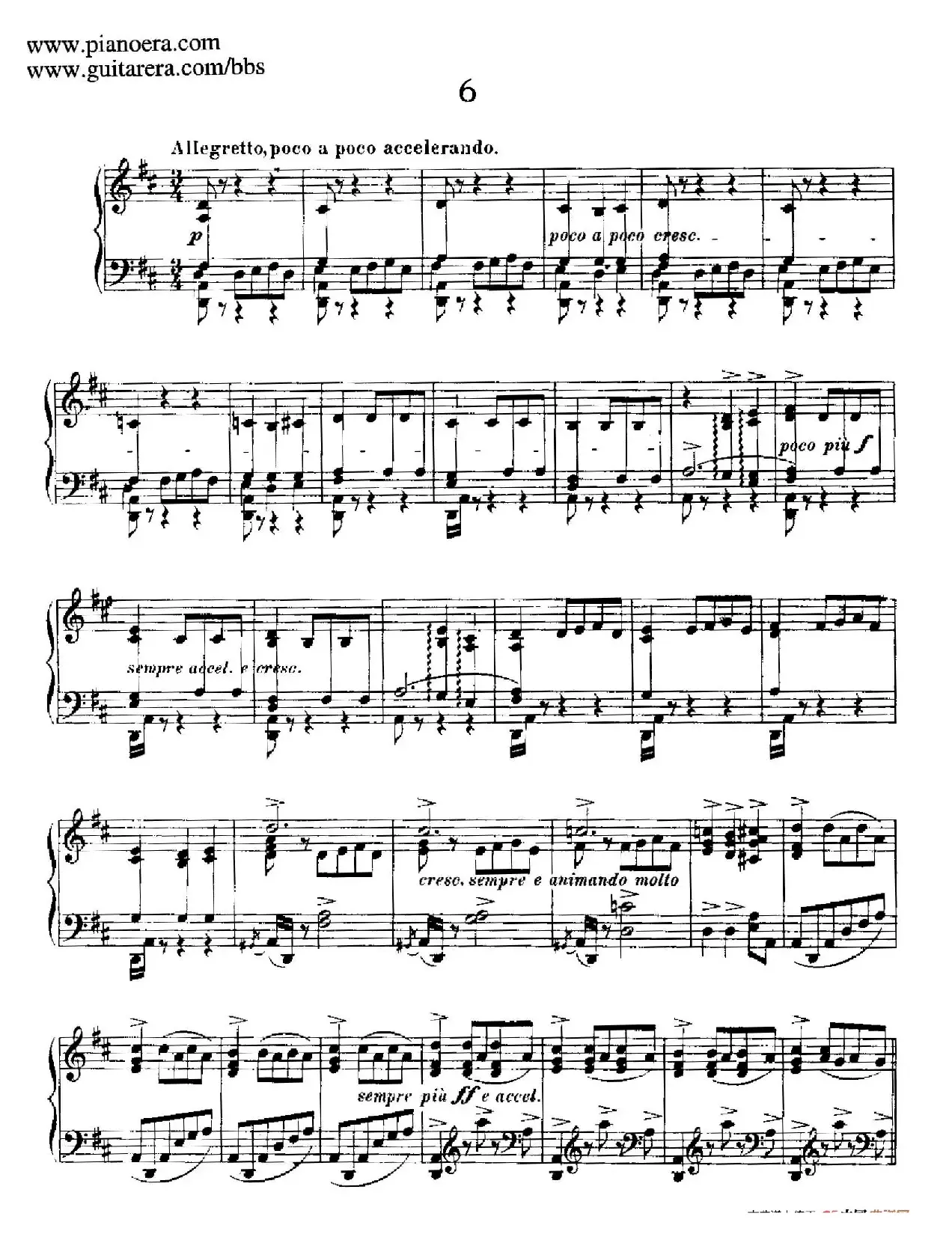 12 Spanish Danses Op.37（12首西班牙舞曲·6）