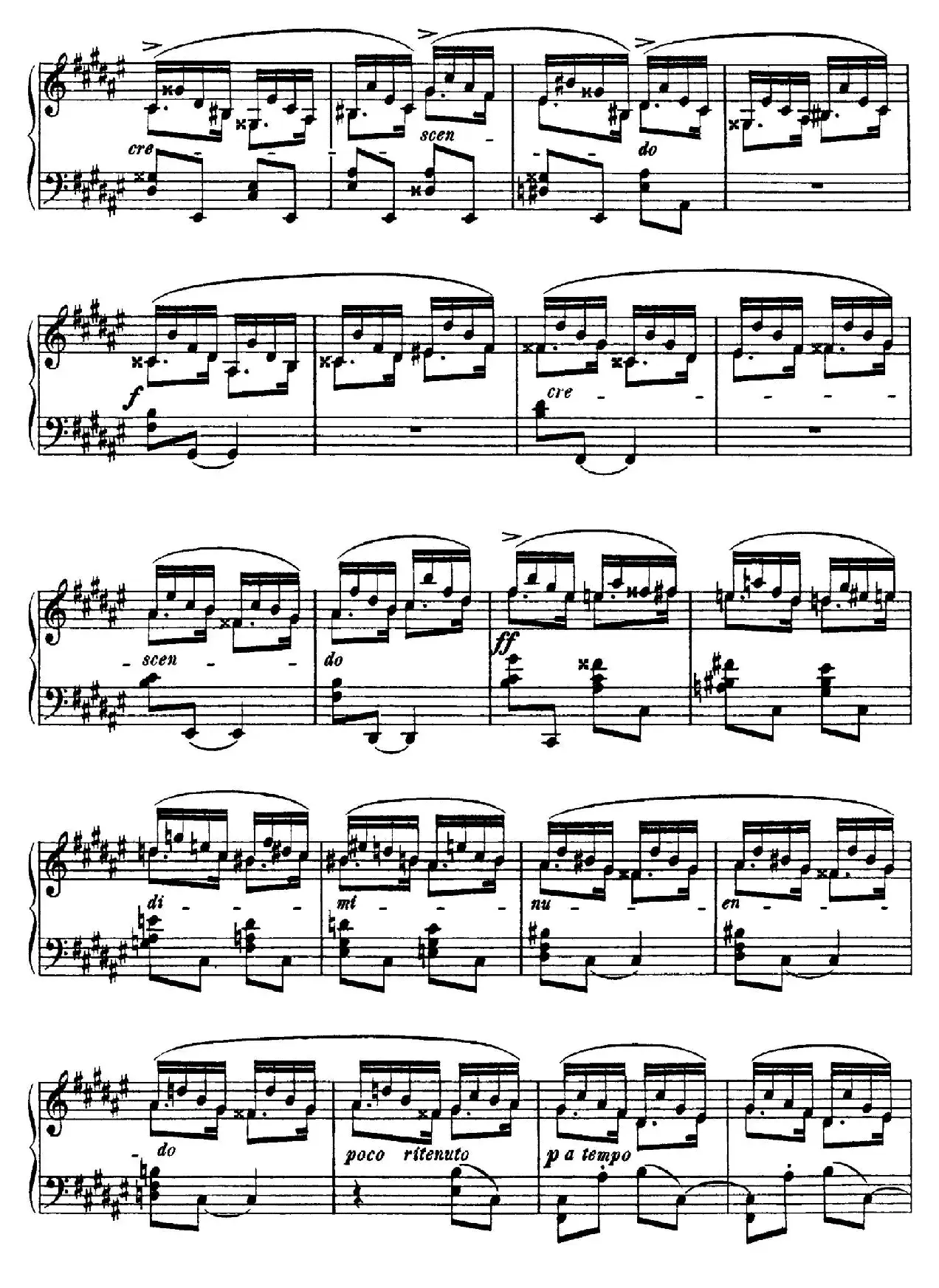 Quatre Etudes Op.41 Op.2（4首练习曲·2）