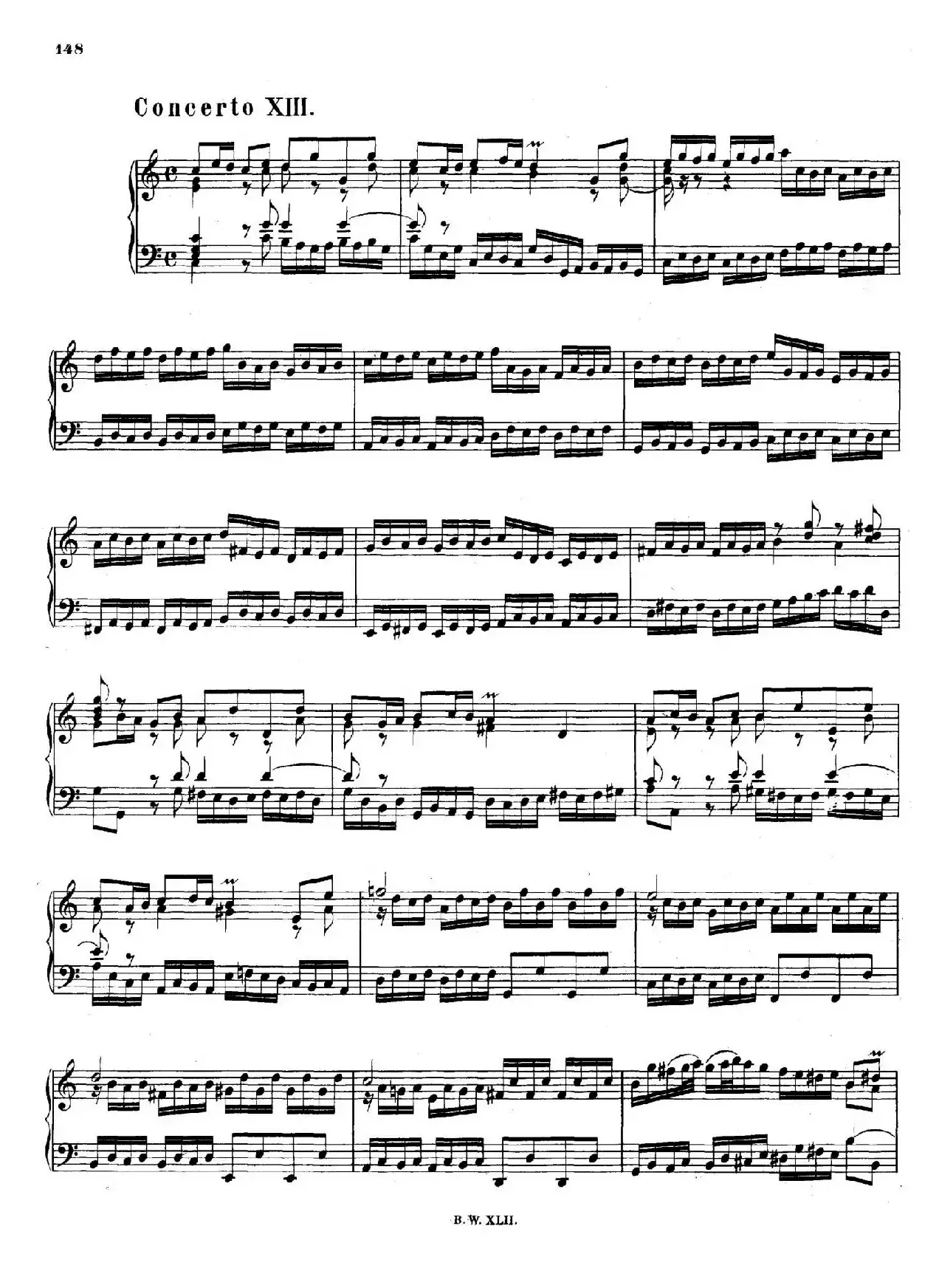 16 Concertos BWV 972-987（十六首为独奏古钢琴而作的协奏曲）（P81——90）