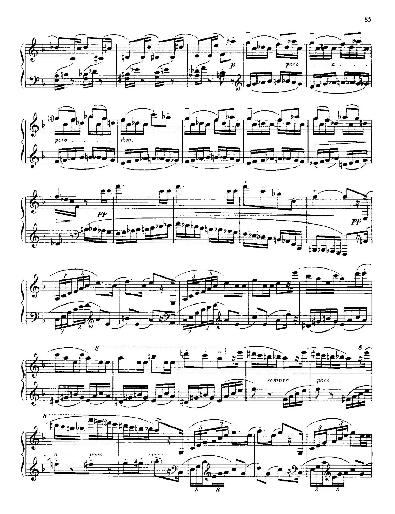 Piano Sonata No.3 in F Major Op.46（F大调第三钢琴奏鸣曲·Ⅲ）