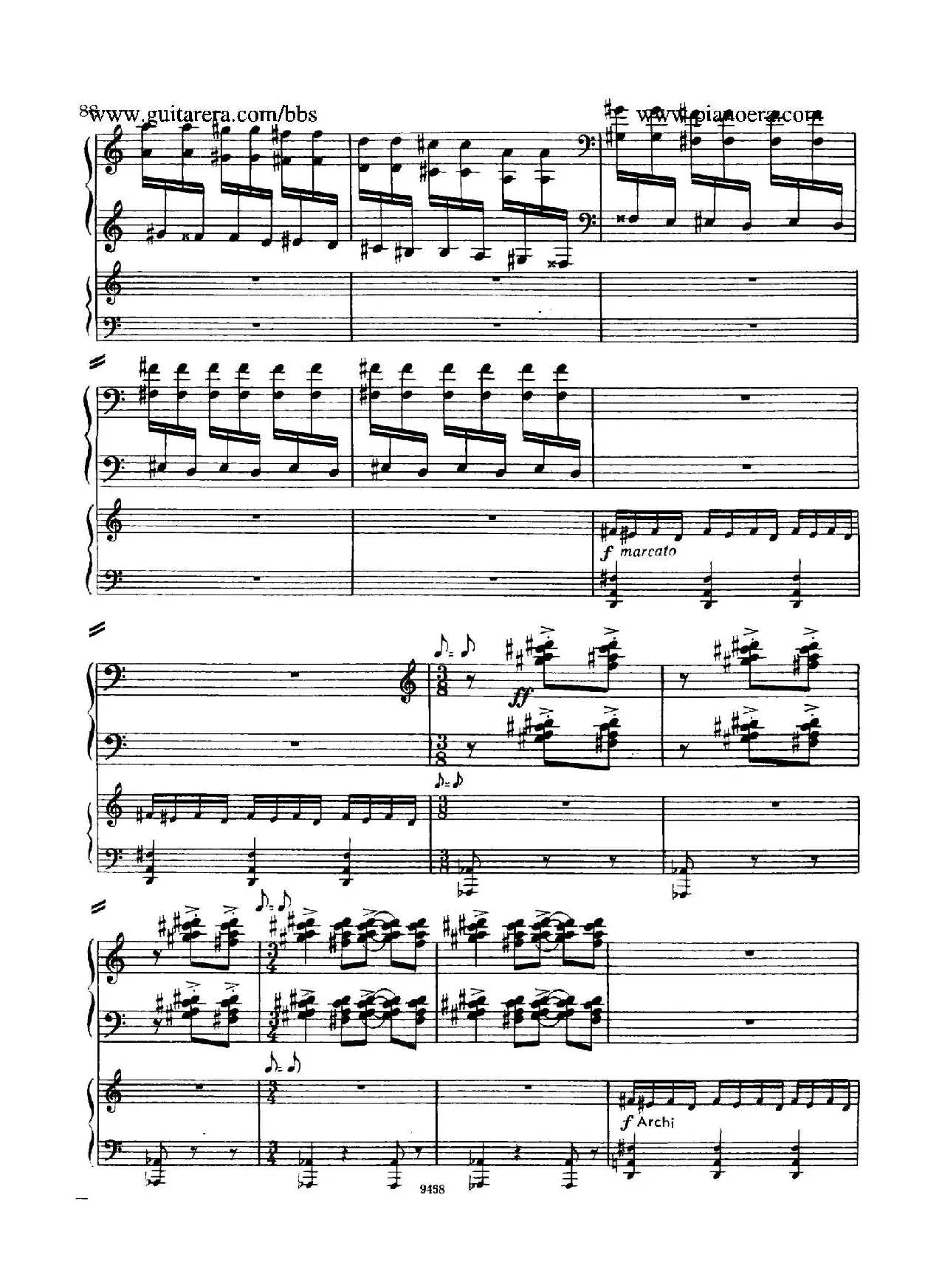 Piano Concerto in D-flat Major Op.37（降D大调钢琴协奏曲·Ⅲ·双钢琴）