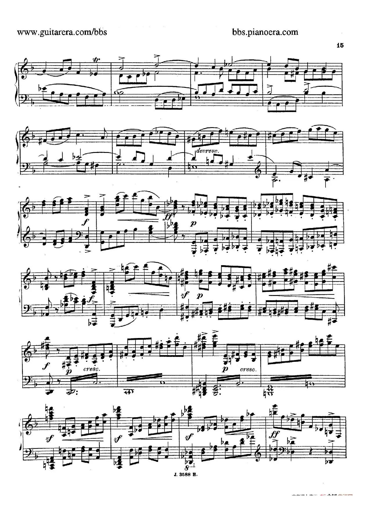 Theme with Variations and Fugue in F Major Op.14 （F大调主题变奏与赋格）