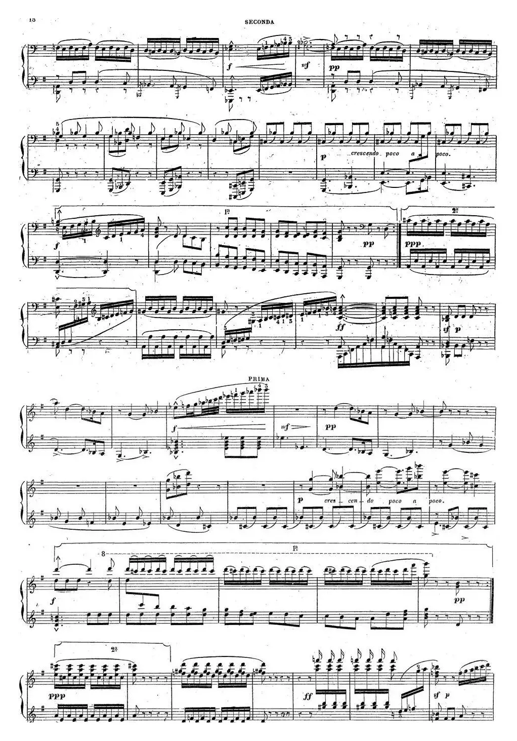 Harold en Italie Op.16 - 4 Hands（哈罗尔德在意大利·四手联弹）（P1——10）