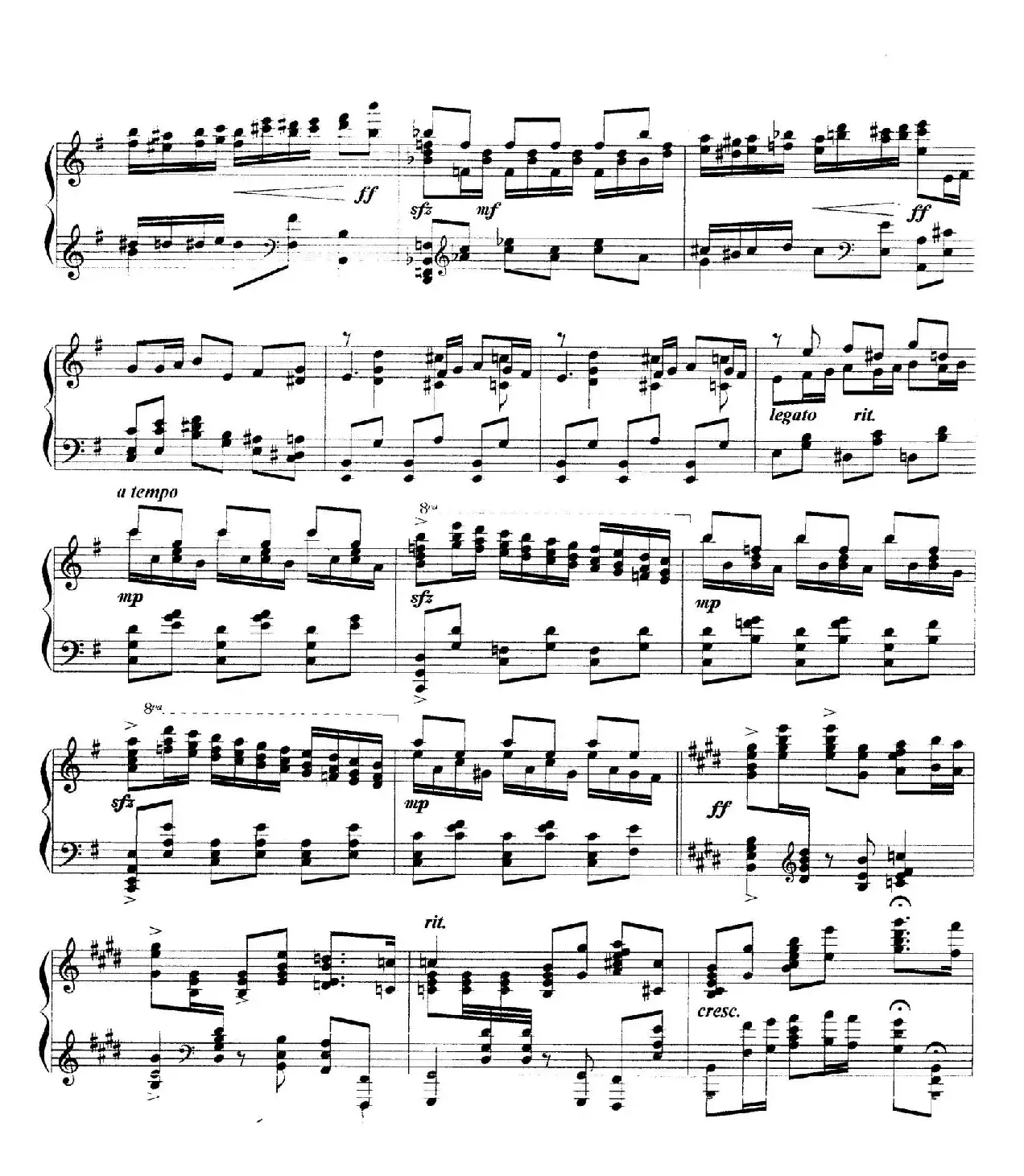 Carmen Variations 12 Pieces（12首卡门主题变奏曲·7—8）