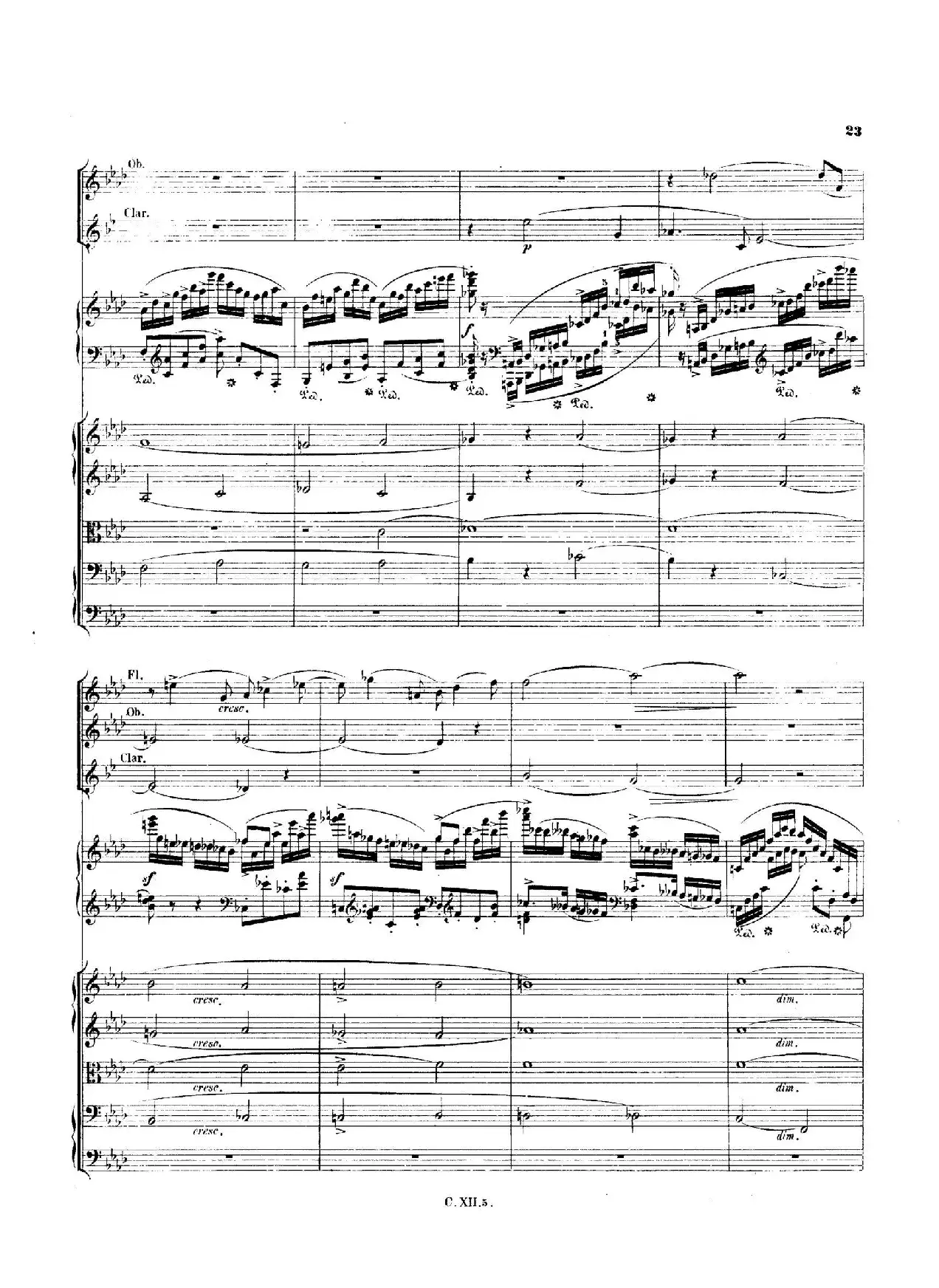 Piano Concerto No.2 in f Minor Op.21（f小调第二钢琴协奏曲·总谱）