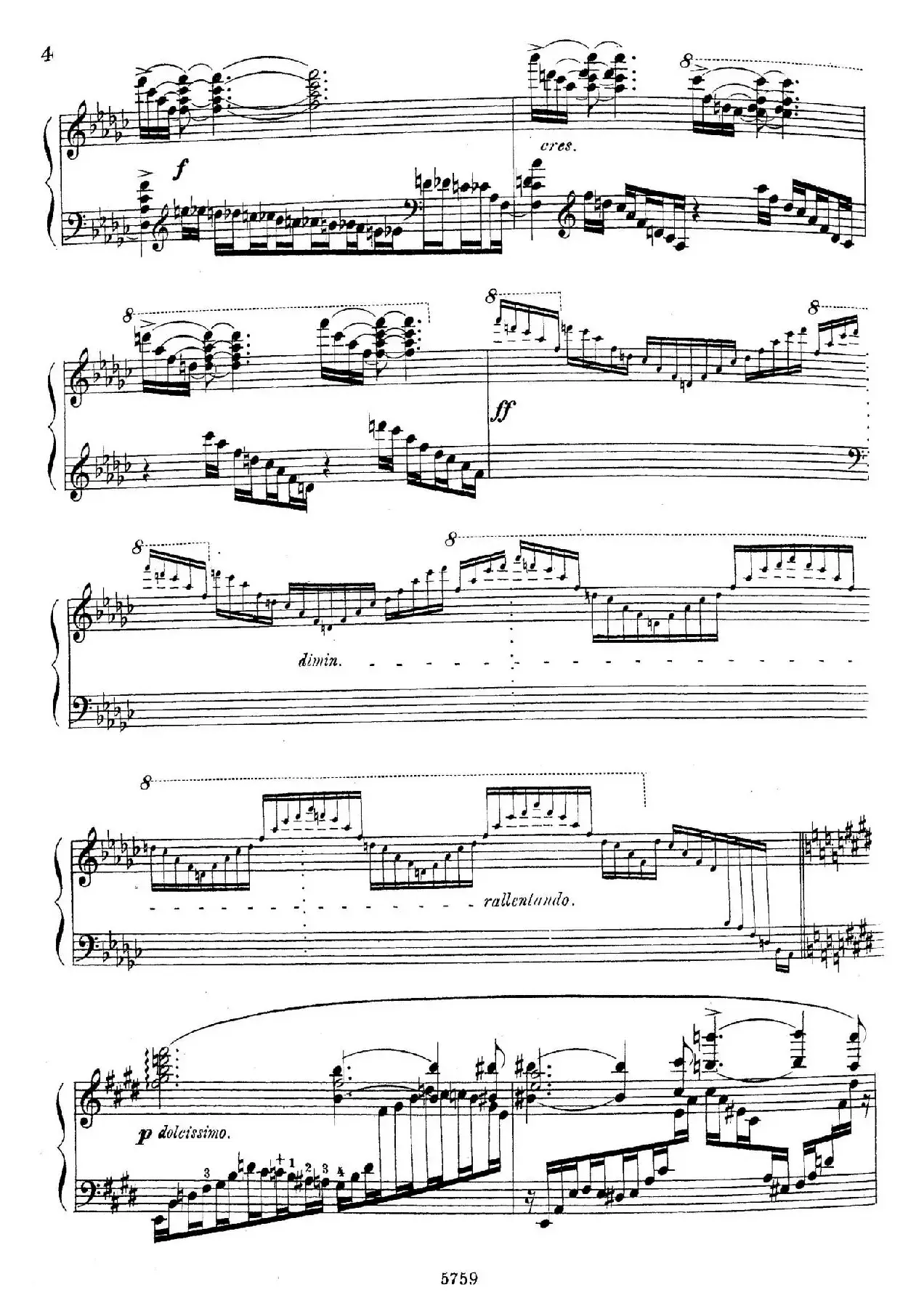 3首音乐会练习曲（Three Concert Etudes Op.24）（Ⅰ）