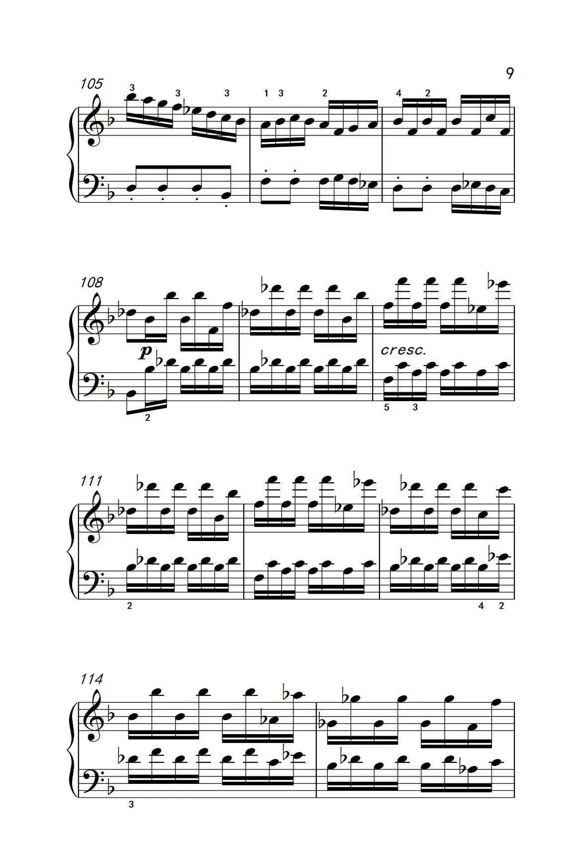 奏鸣曲 Opus 10 Nr.2 第三乐章（贝多芬奏鸣曲集 2）