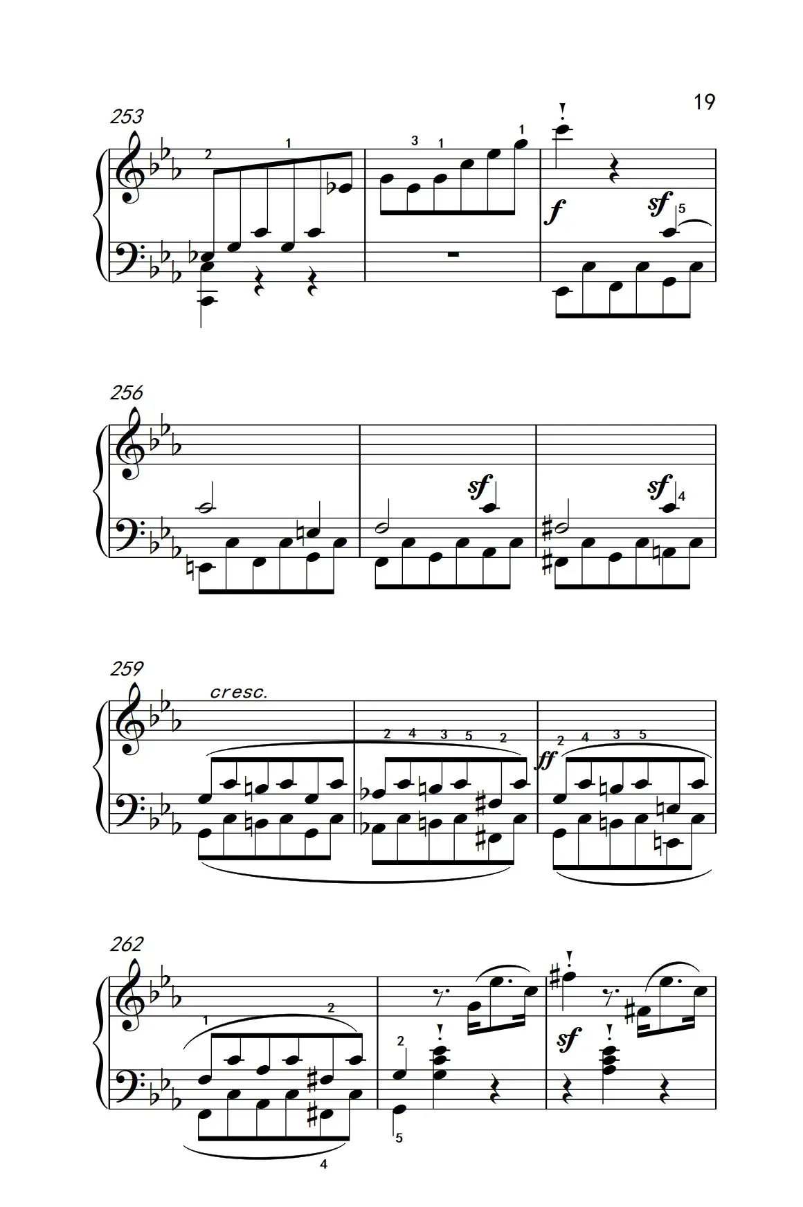 奏鸣曲 Opus 10 Nr.1 第一乐章（贝多芬奏鸣曲集 2）