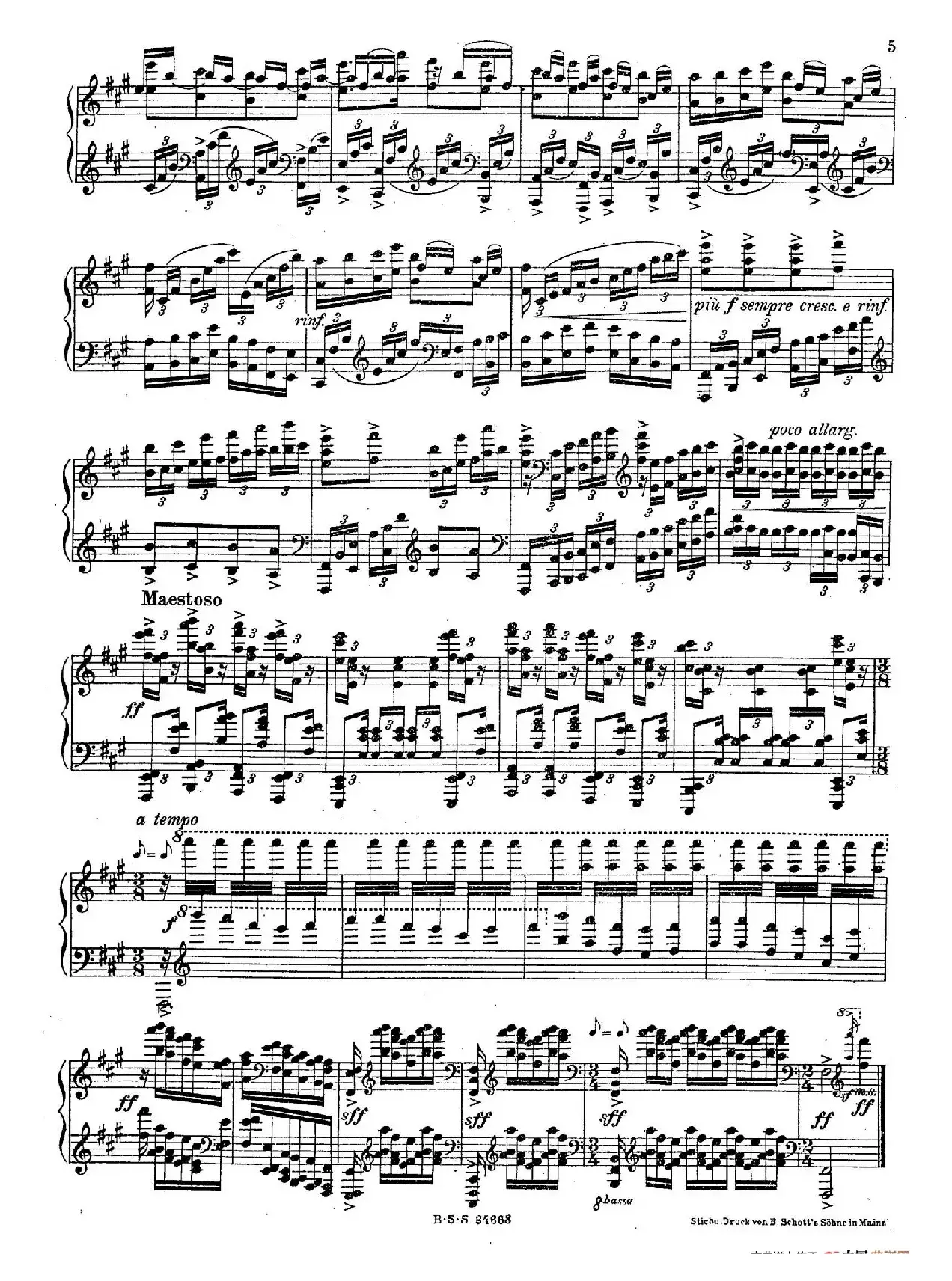 Five Concert Etudes 