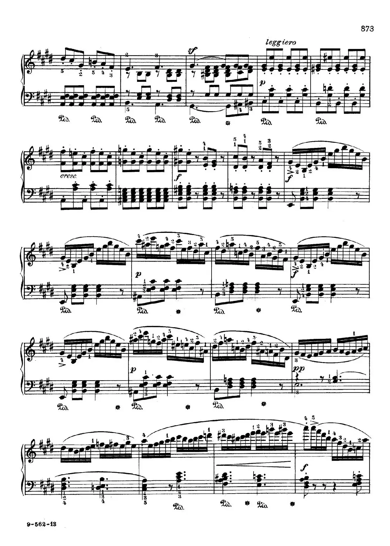 Rondo Capriccioso Op.14（随想回旋曲）