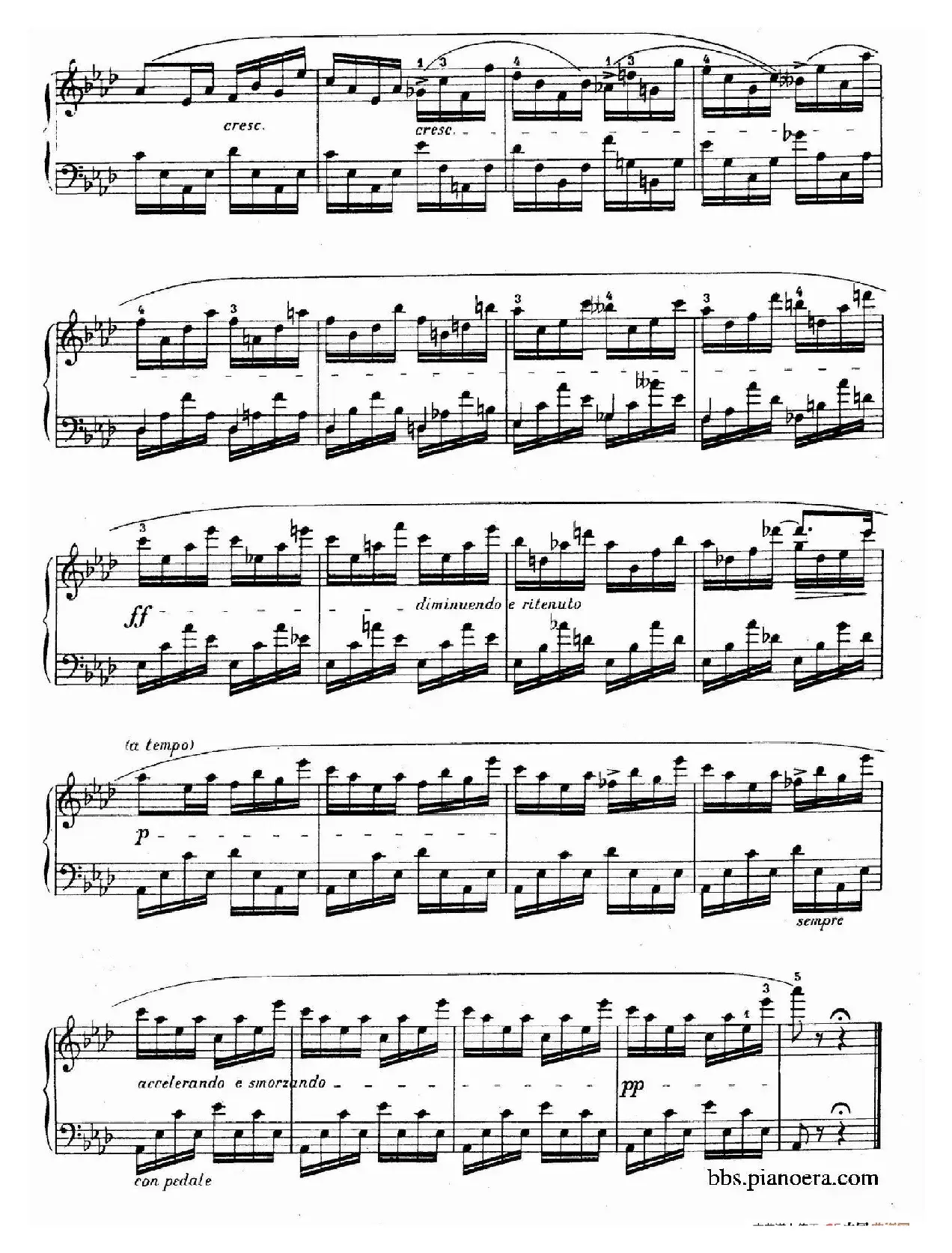 Prelude in A-flat Major（降A大调前奏曲·肖邦遗作）