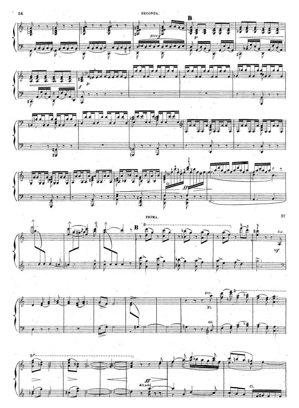 Harold en Italie Op.16 - 4 Hands（哈罗尔德在意大利·四手联弹）（P21——30）