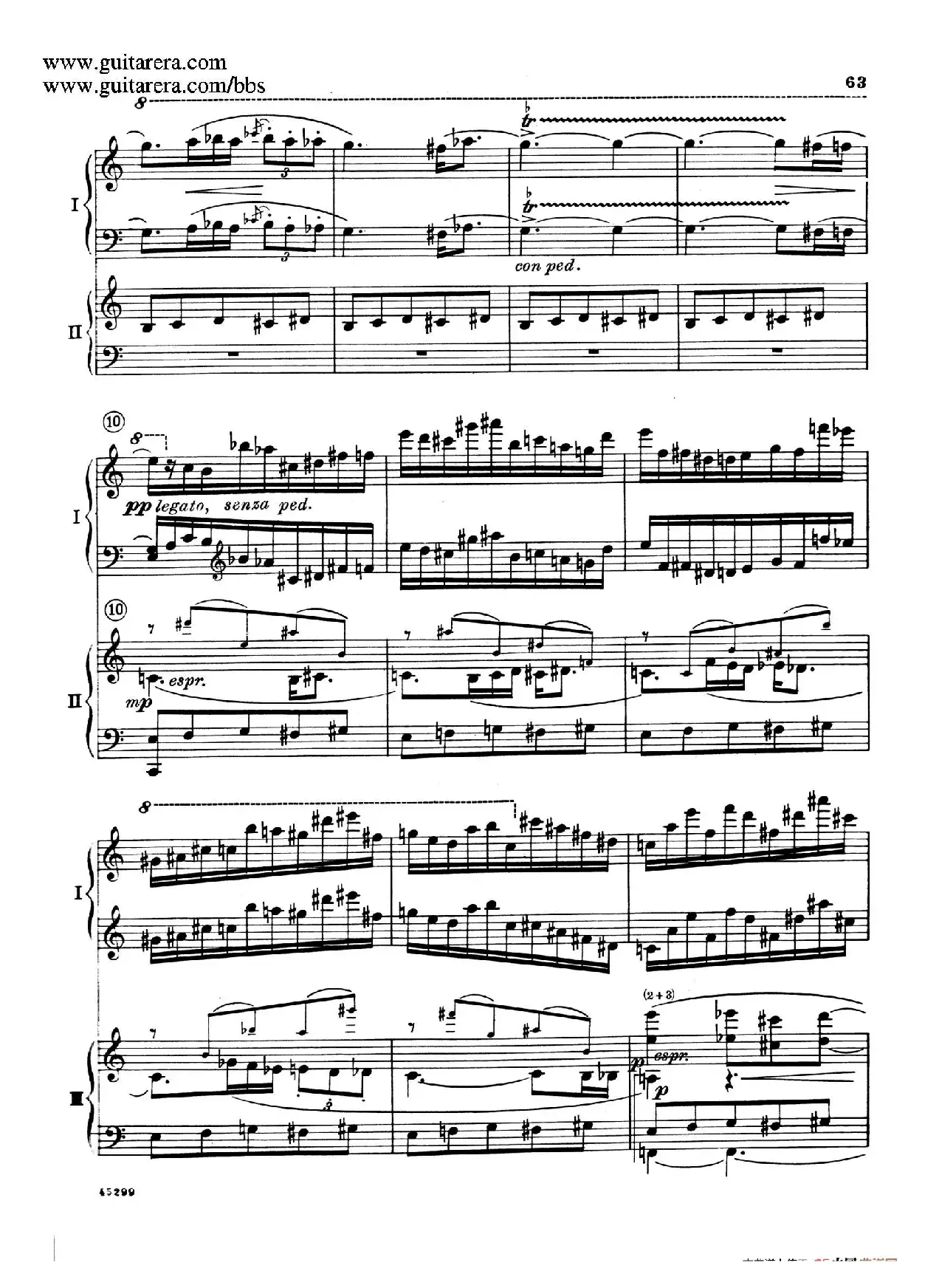 Piano Concerto Op.38（钢琴协奏曲·双钢琴·第三乐章）