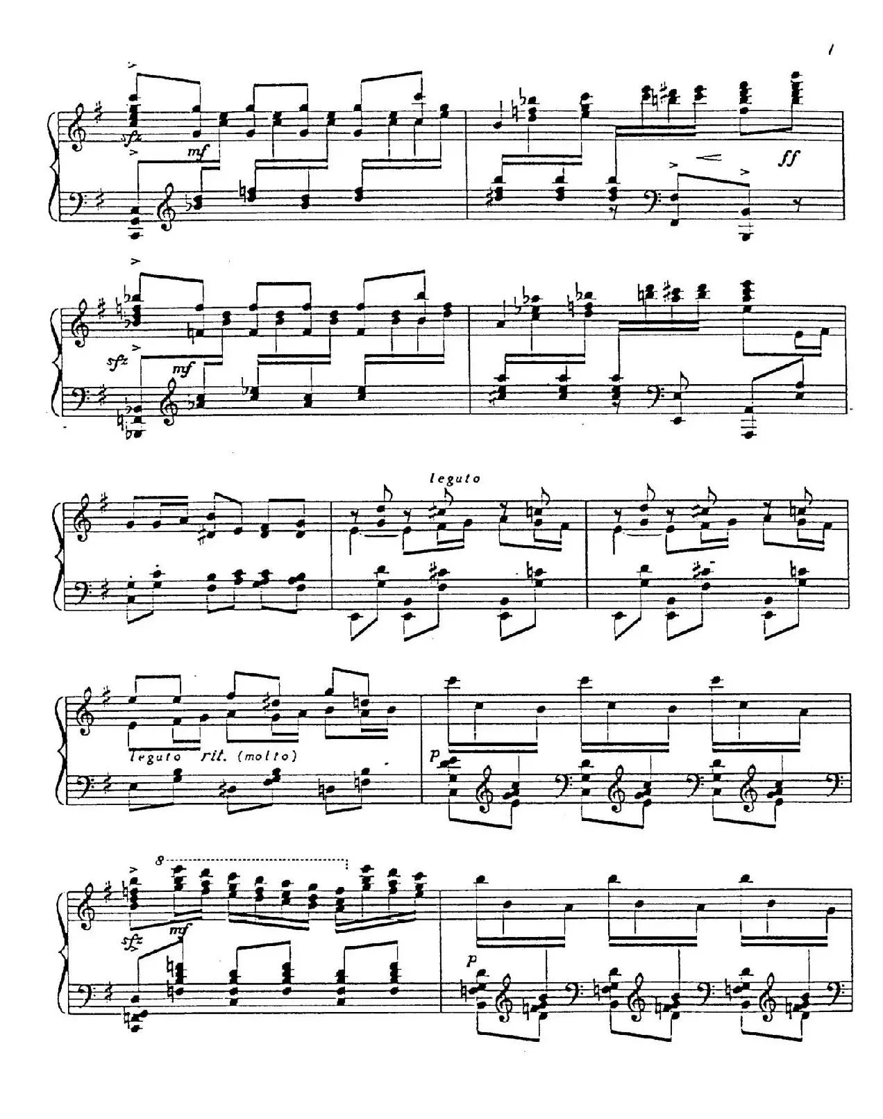 Carmen Variations 12 Pieces（12首卡门主题变奏曲·10）