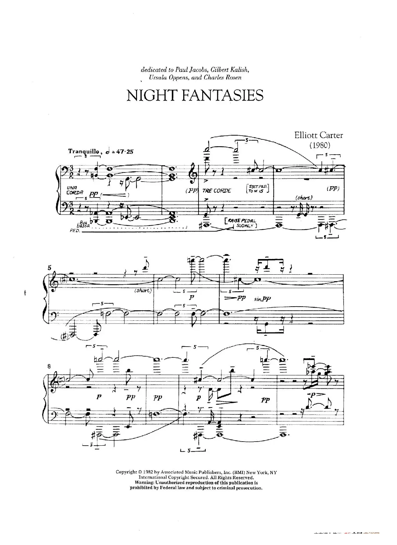 Night Fantasies（幻想之夜）