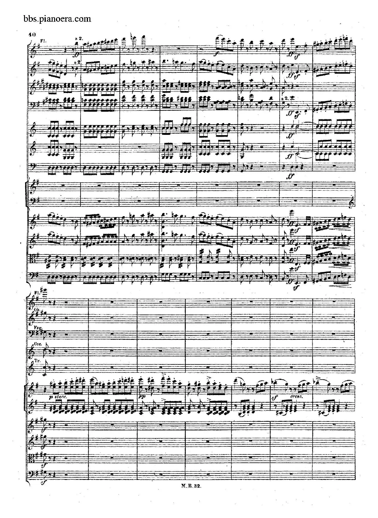 Piano Concerto No.1 in g Minor Op.25（g小调第一钢琴协奏曲·总谱）