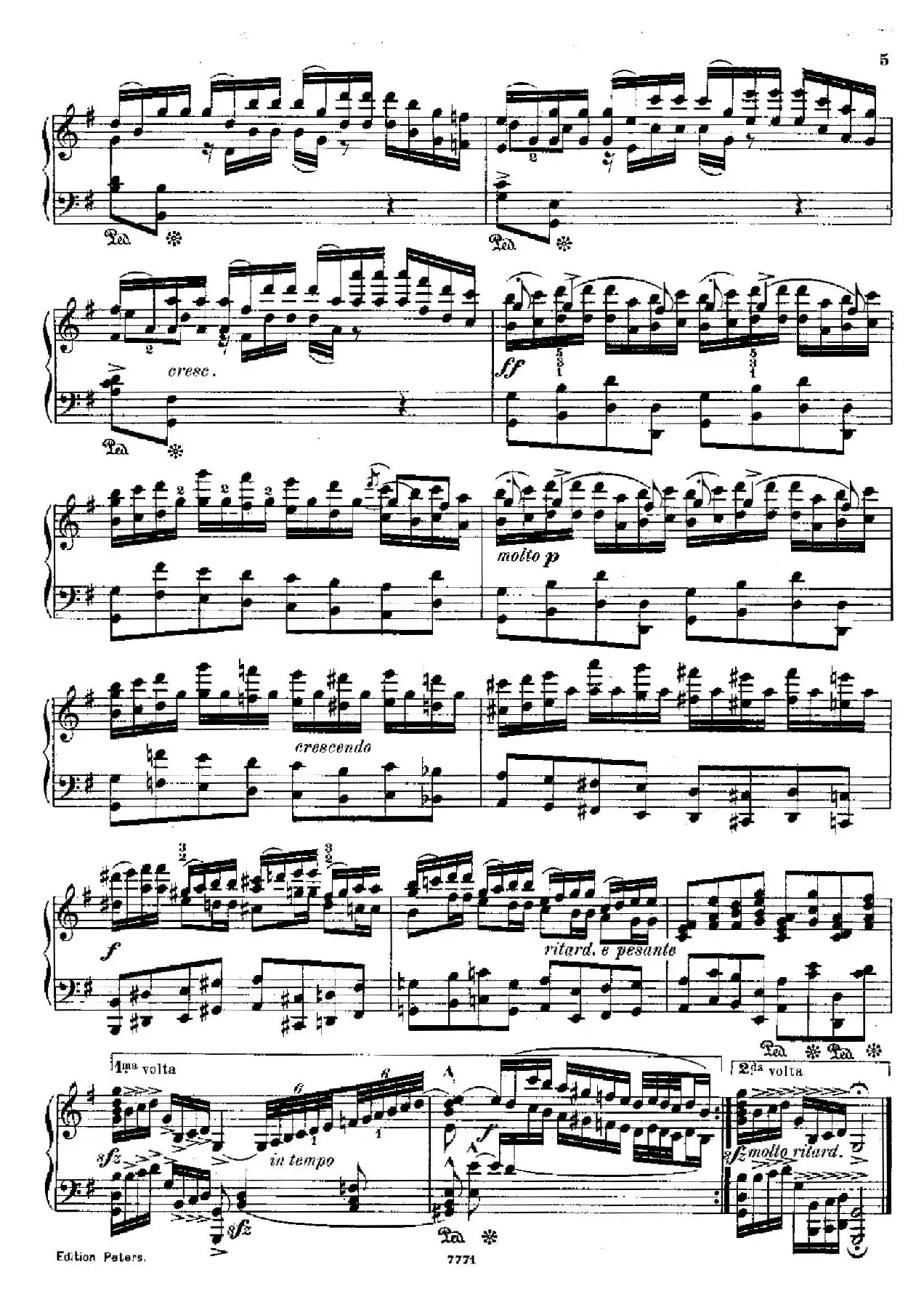 Suite in G Major Op.50（G大调组曲·Ⅰ）