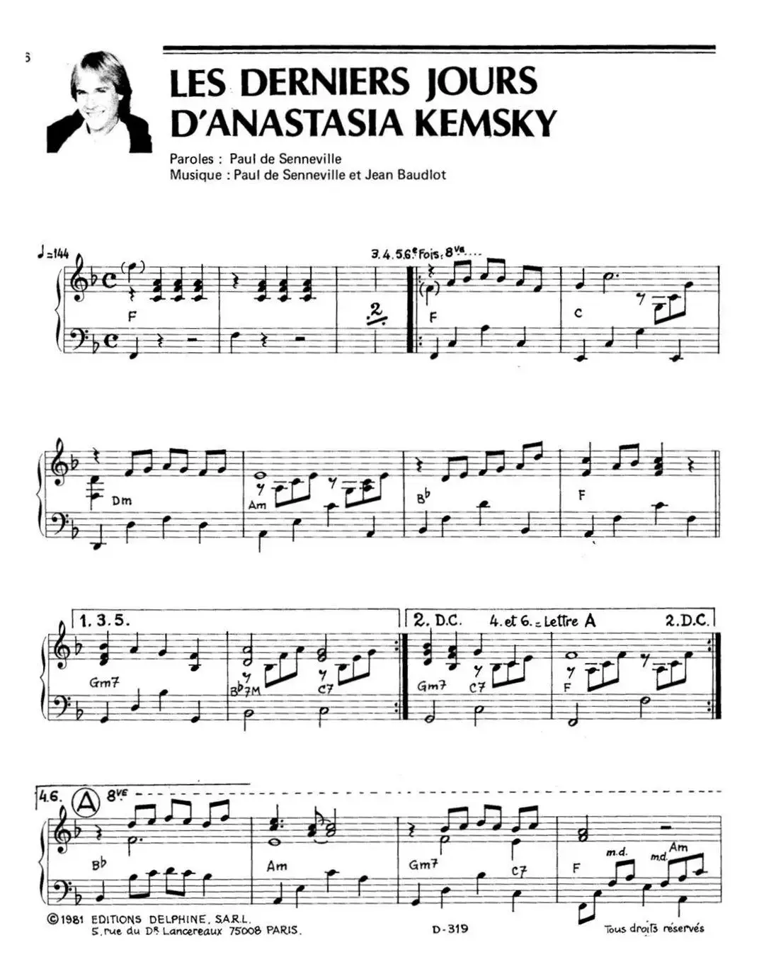 LES DERNIERS JOURS D'ANASTASIA KEMSKY