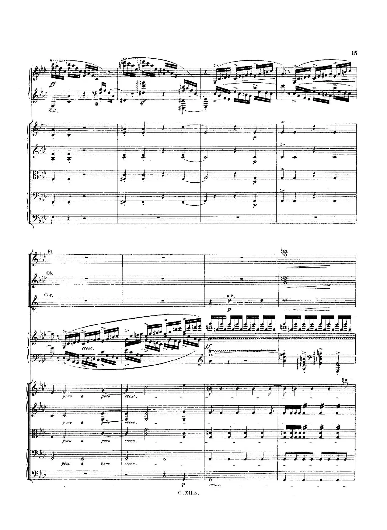 Piano Concerto No.2 in f Minor Op.21（f小调第二钢琴协奏曲·总谱）