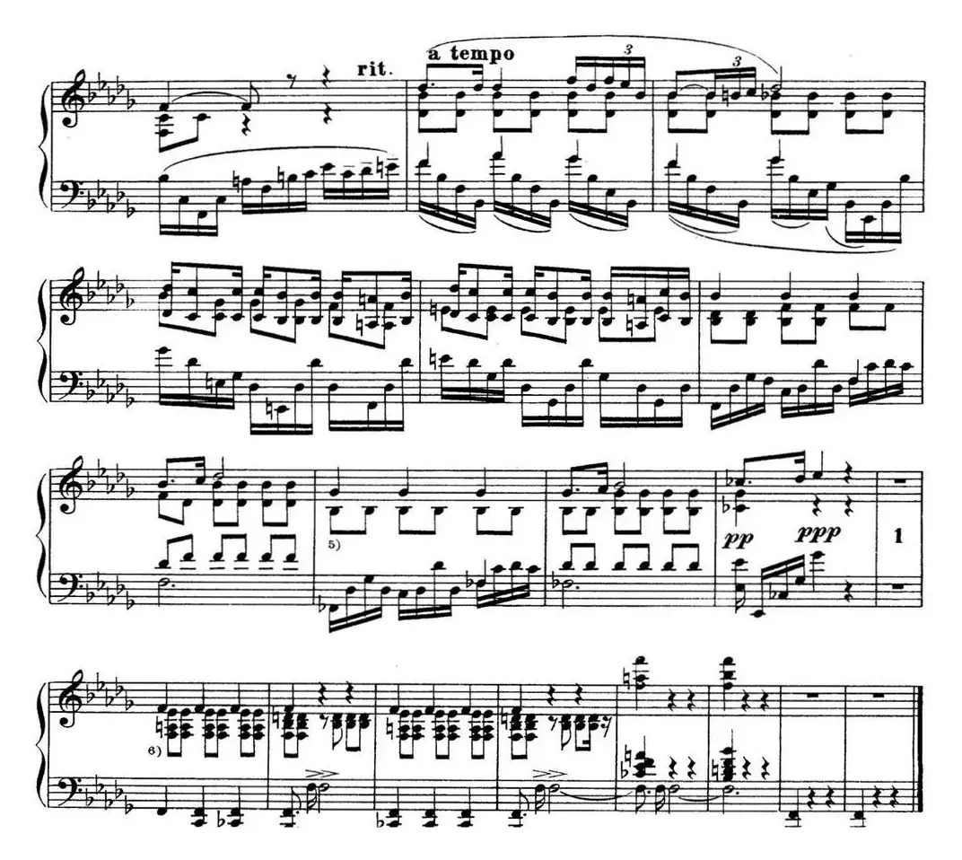 斯克里亚宾 钢琴练习曲 Op.8 No.11 Alexander Scriabin Etudes