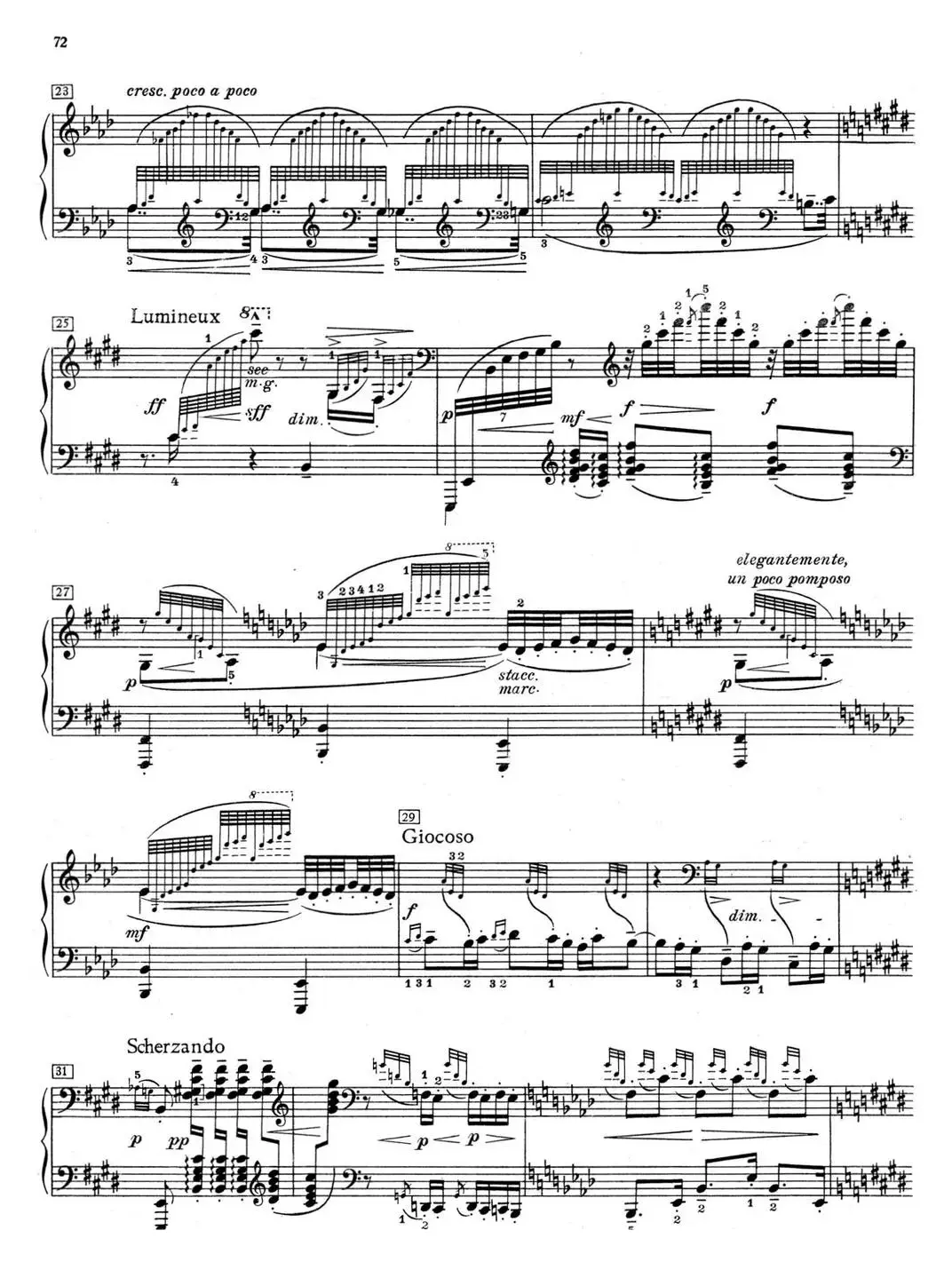 德彪西12首钢琴练习曲（11 琶音练习v1.0 arpèges composés）