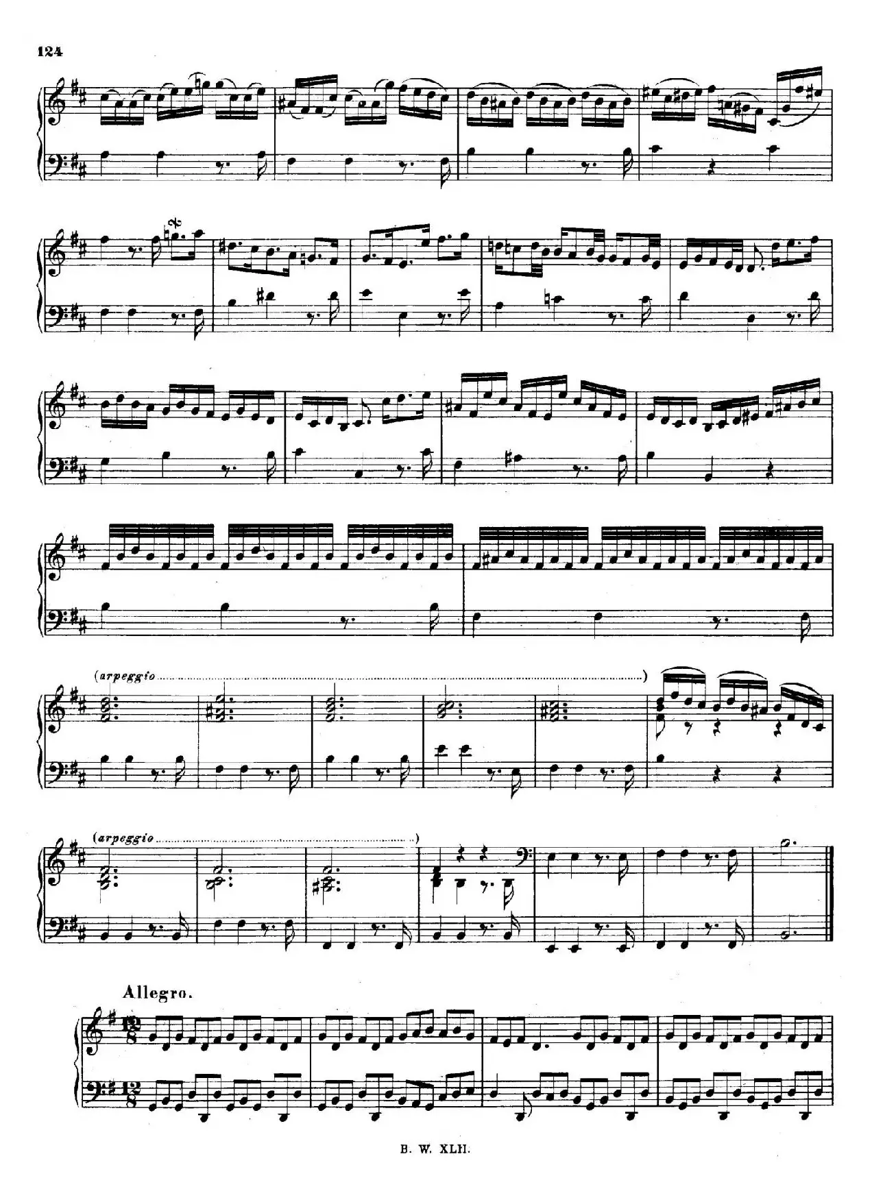 16 Concertos BWV 972-987（十六首为独奏古钢琴而作的协奏曲）（P61——70）