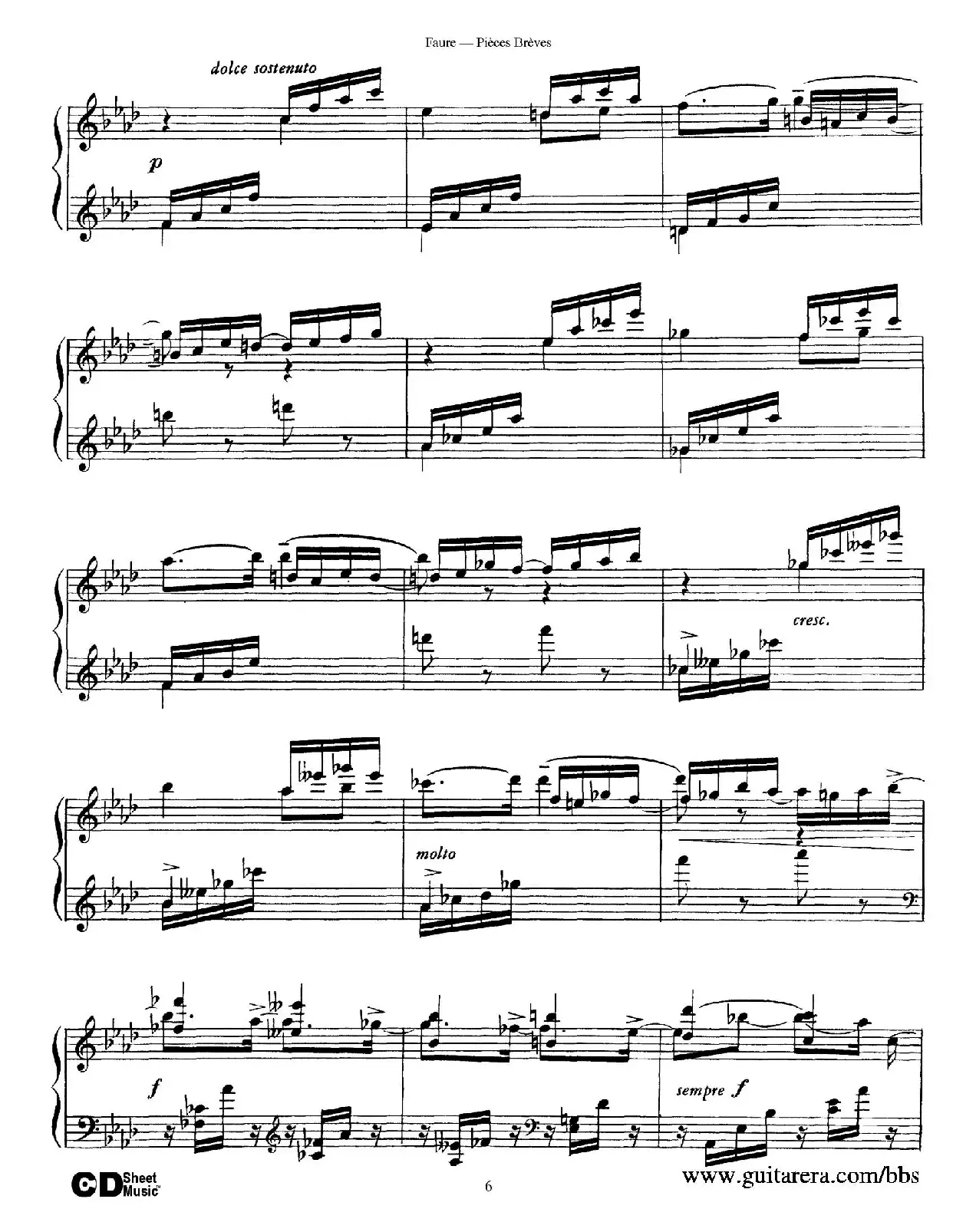 Pieces Breves Op.84（Ⅱ）