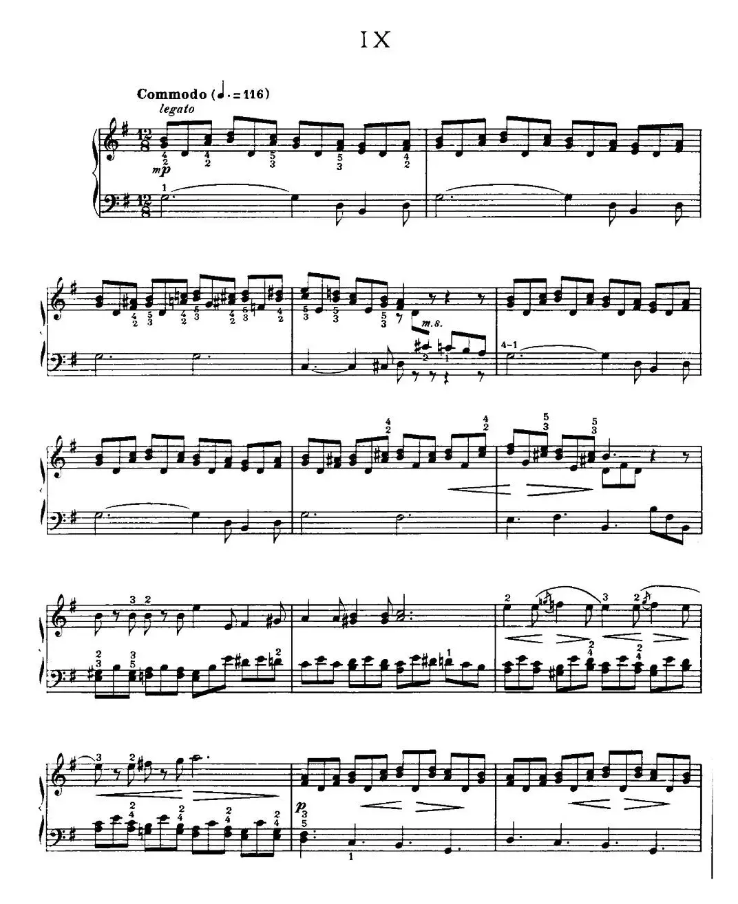 20 Petites Etudes, Op.91（20首小型练习曲）（9）