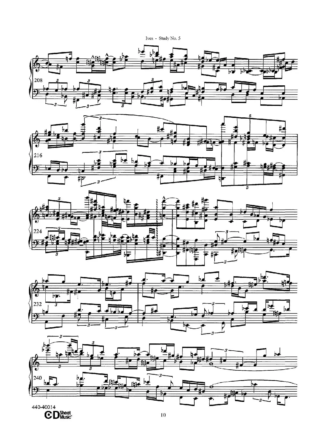 Study No.5（第五号练习曲）