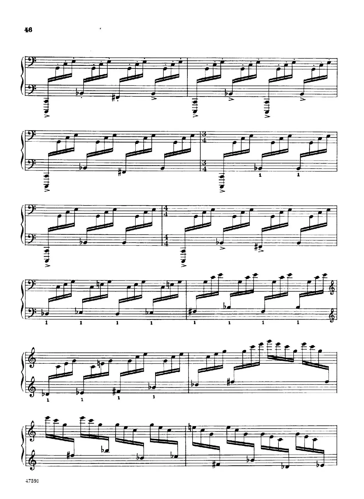 Piano Sonata in E-flat Major Op.95（降E大调钢琴奏鸣曲·Ⅲ）