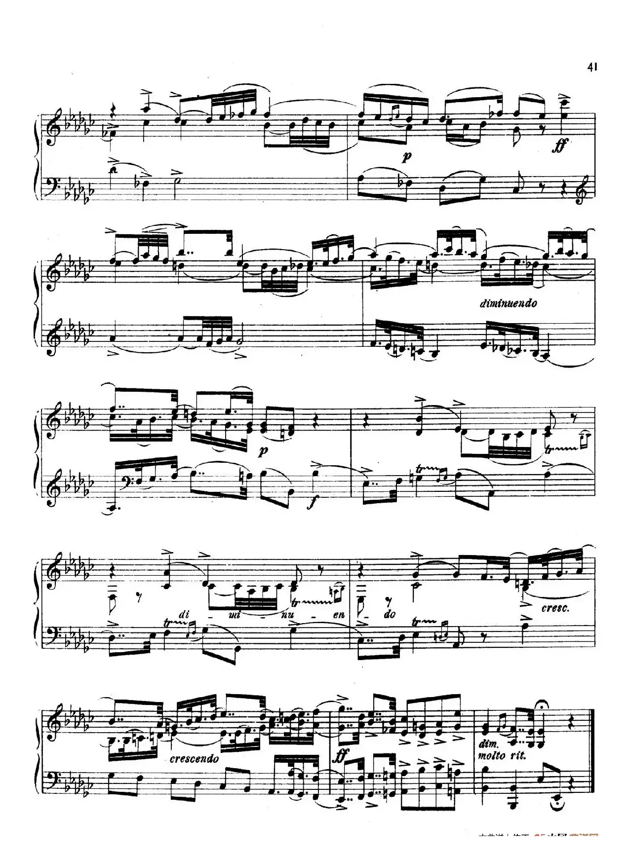 24 Characteristic Pieces Op.36（24首性格小品·8）