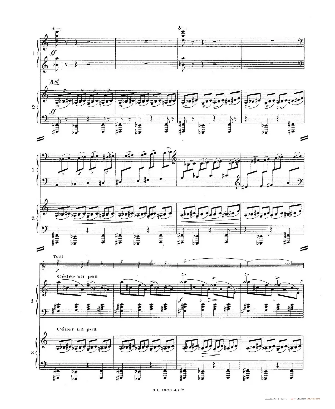 Concerto for 2 Pianos in d Minor（d小调双钢琴协奏曲· 第三乐章）