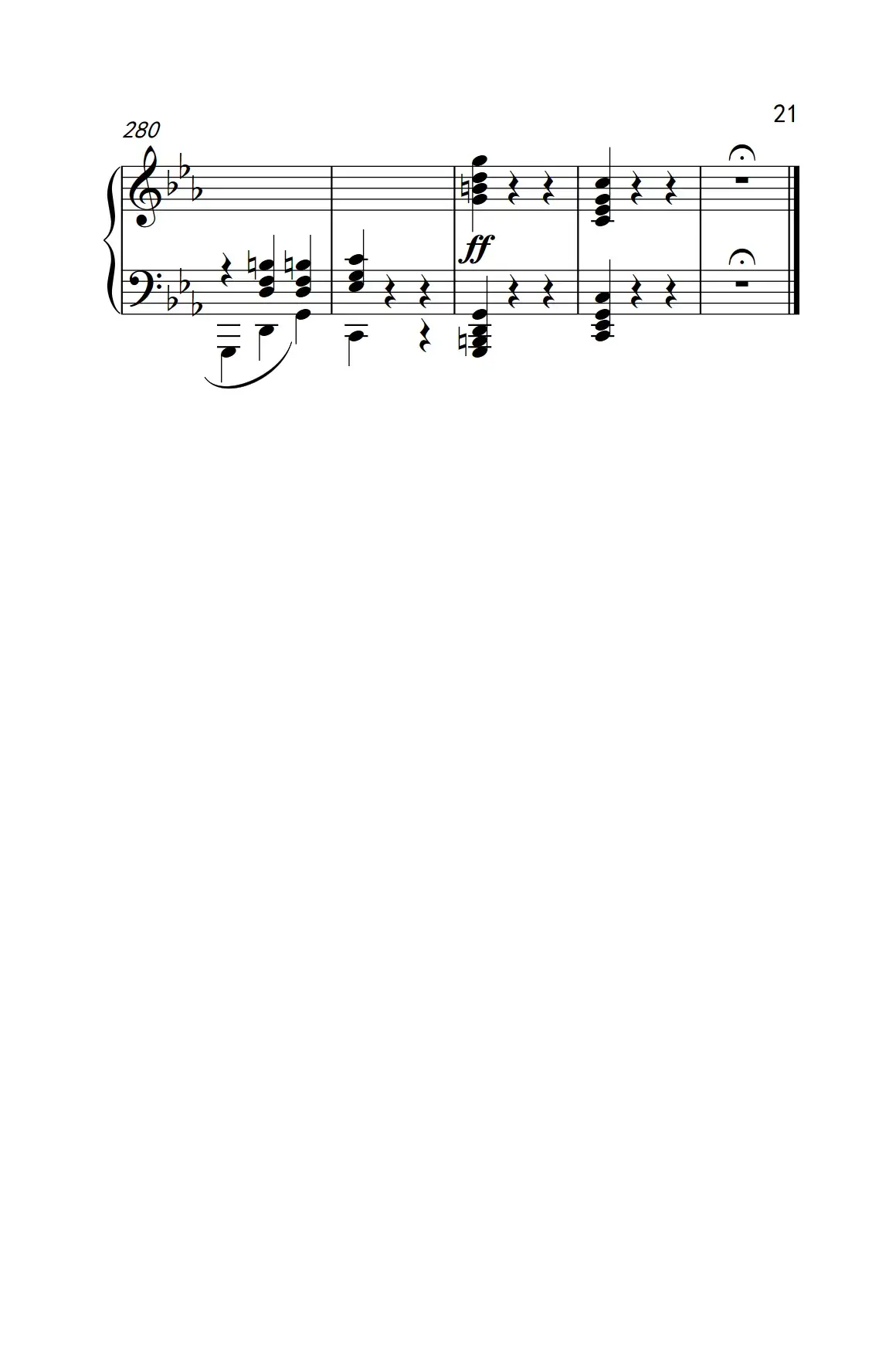 奏鸣曲 Opus 10 Nr.1 第一乐章（贝多芬奏鸣曲集 2）