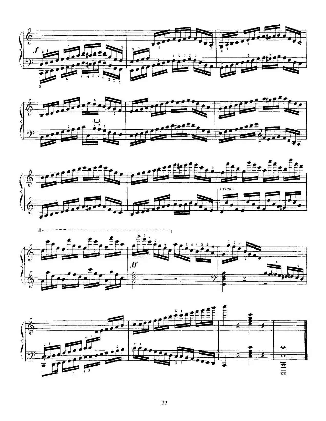 15 Etudes de Vortuosite Op.72（15首辉煌练习曲·5）