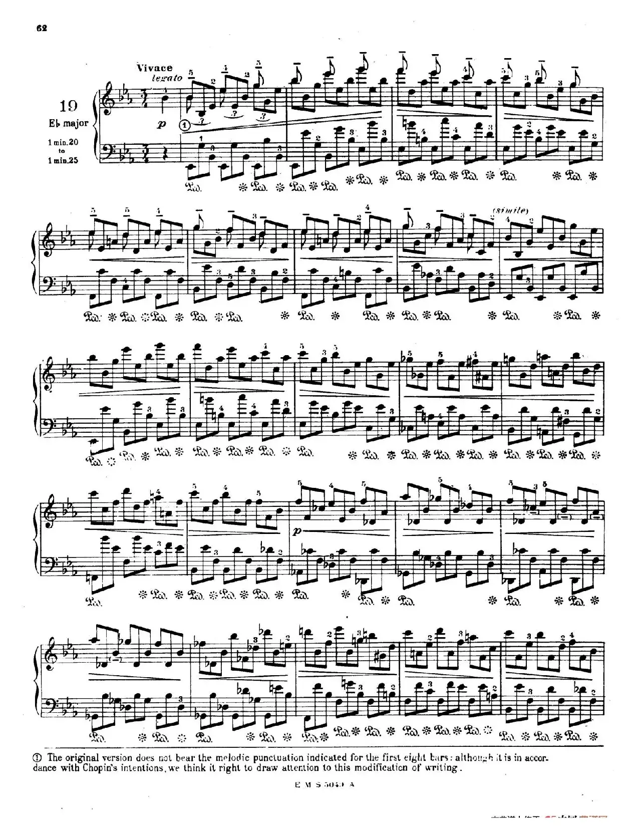 Preludes Op.28（24首前奏曲·19）