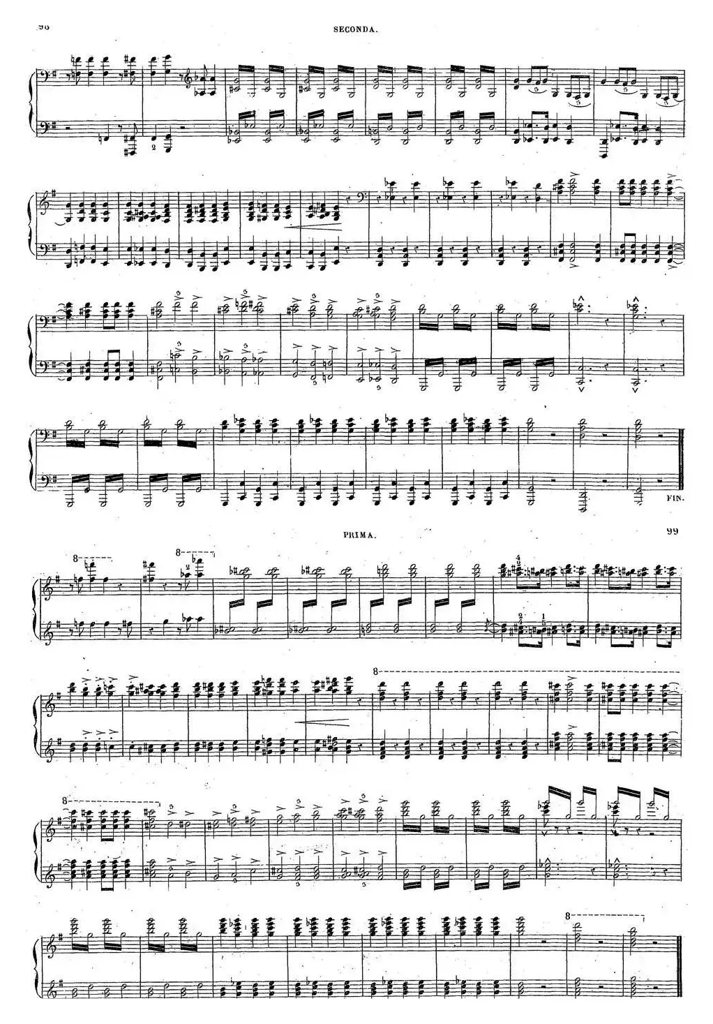 Harold en Italie Op.16 - 4 Hands（哈罗尔德在意大利·四手联弹）（P41——49）