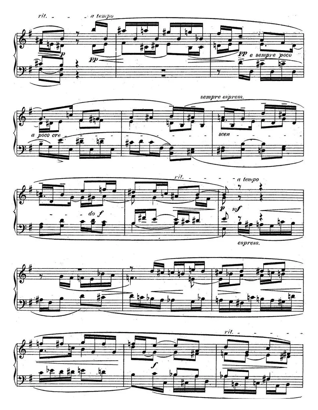 6 Preludes and Fugues Op.99（6首前奏曲与赋格·1）