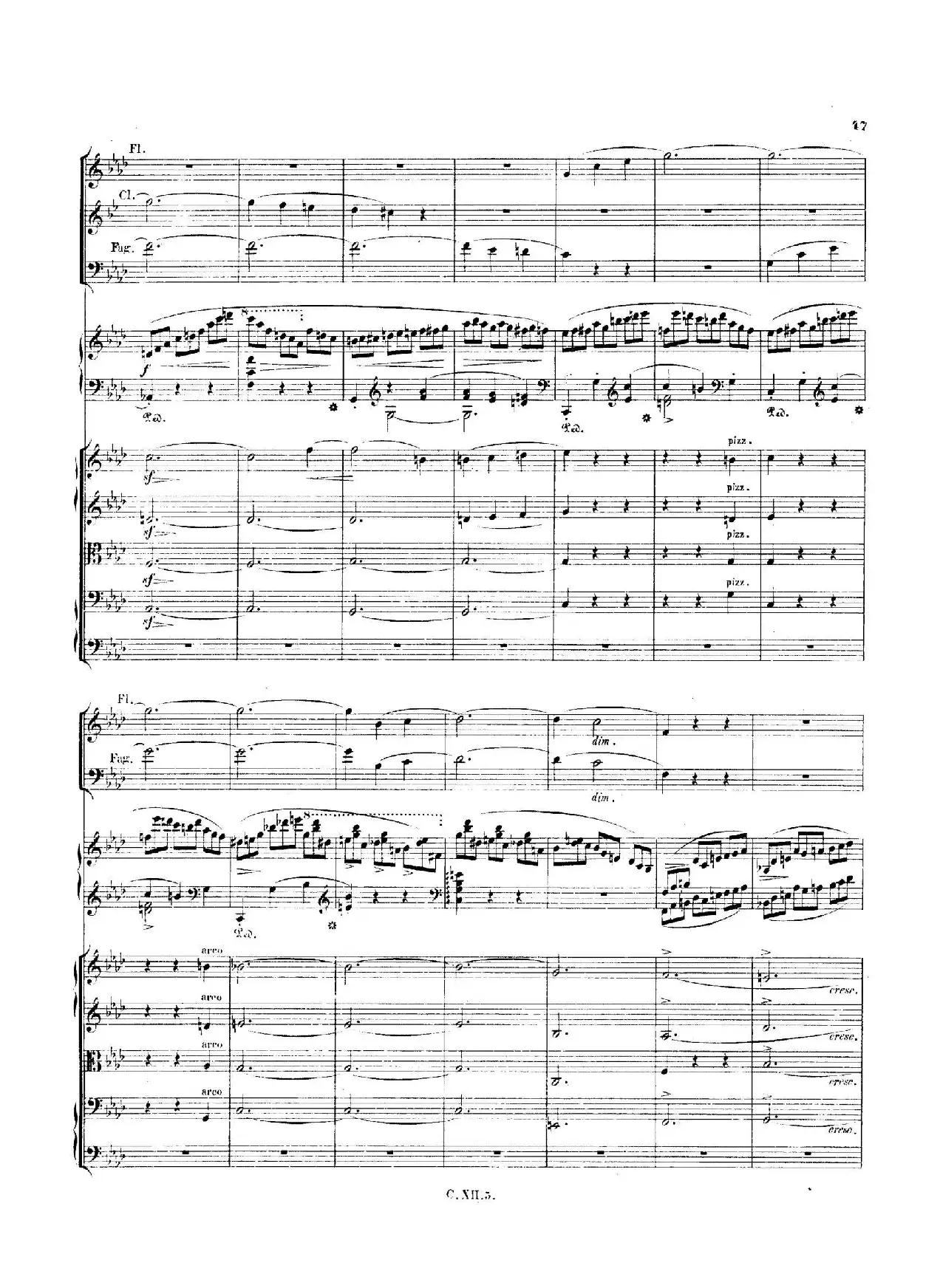 Piano Concerto No.2 in f Minor Op.21（f小调第二钢琴协奏曲·总谱）