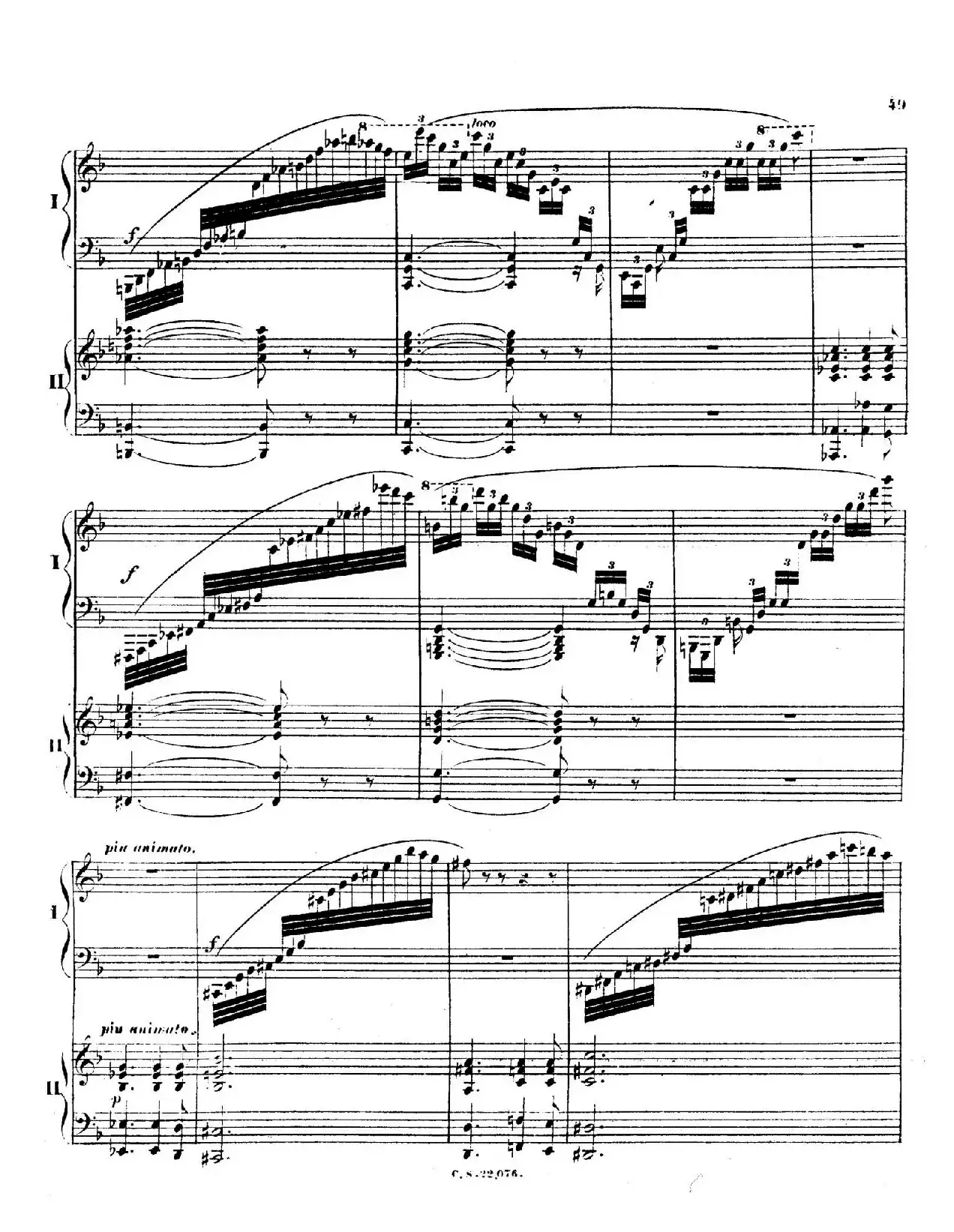 Piano Concerto No.2 in F Major Op.35（F大调第二钢琴协奏曲·Ⅱ·双钢琴）